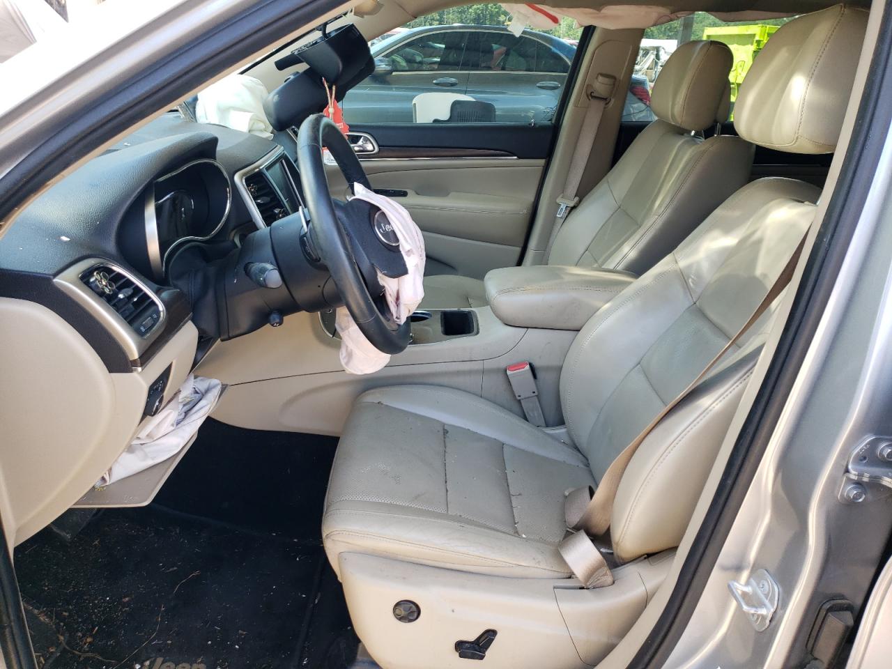 2014 Jeep Grand Cherokee Limited Silver vin: 1C4RJEBG4EC466726