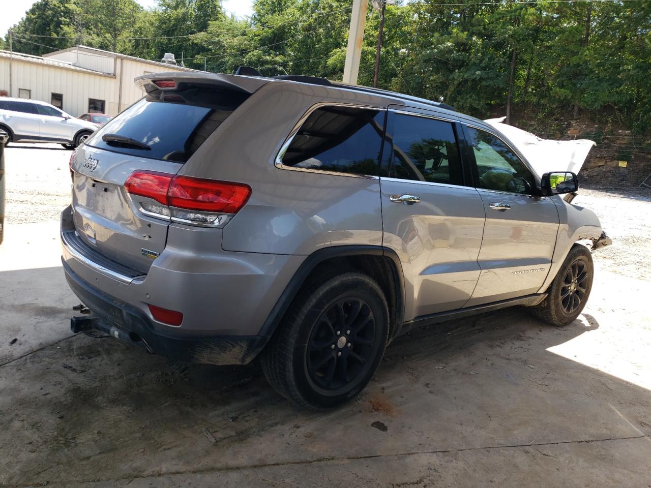 2014 Jeep Grand Cherokee Limited Silver vin: 1C4RJEBG4EC466726