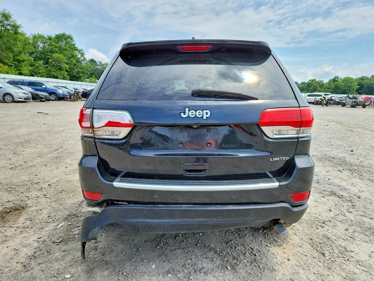 2014 Jeep Grand Cherokee Limited Black vin: 1C4RJEBG4EC519859