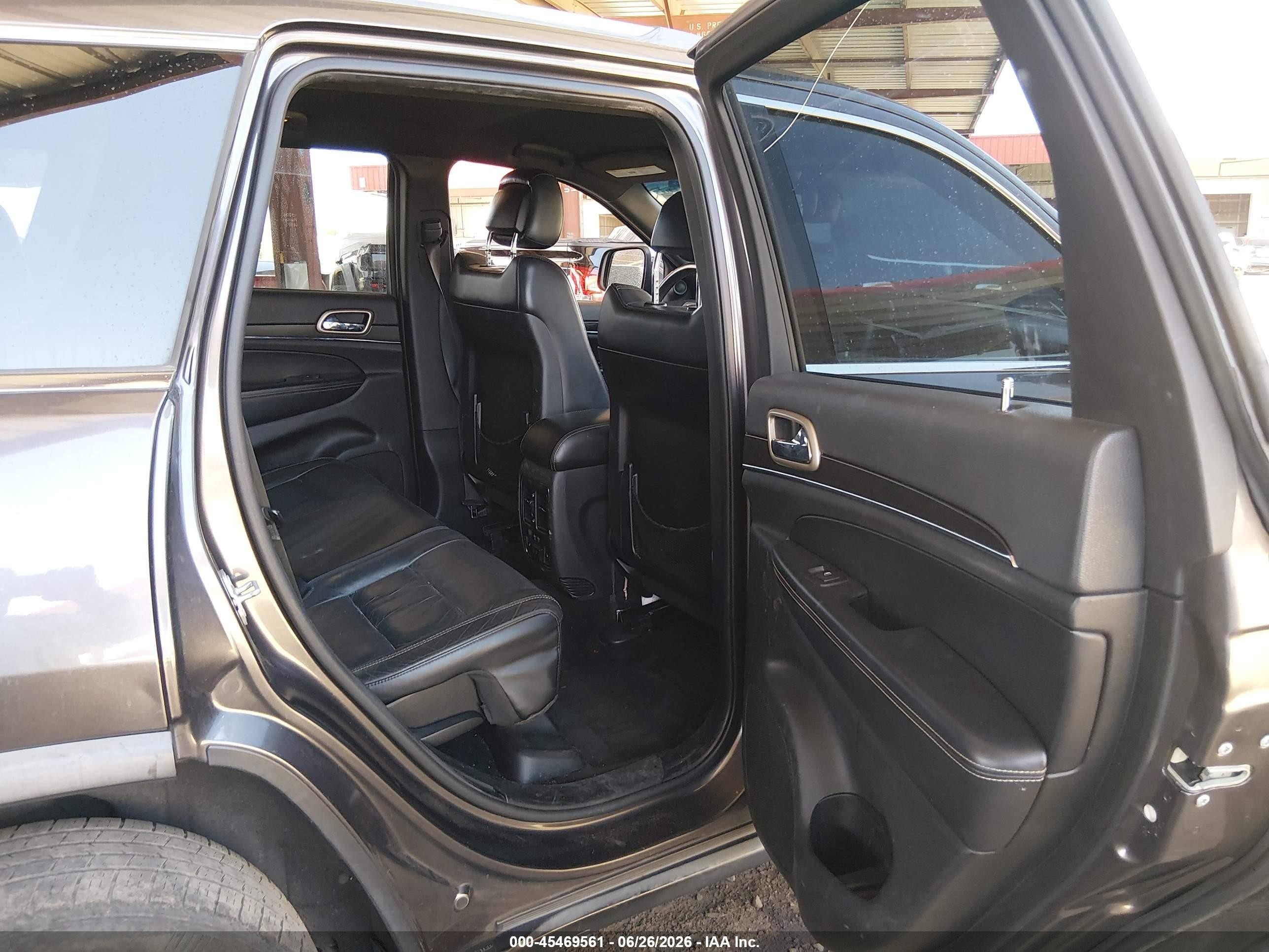 2014 Jeep Grand Cherokee Limited Gray vin: 1C4RJEBG4EC573050