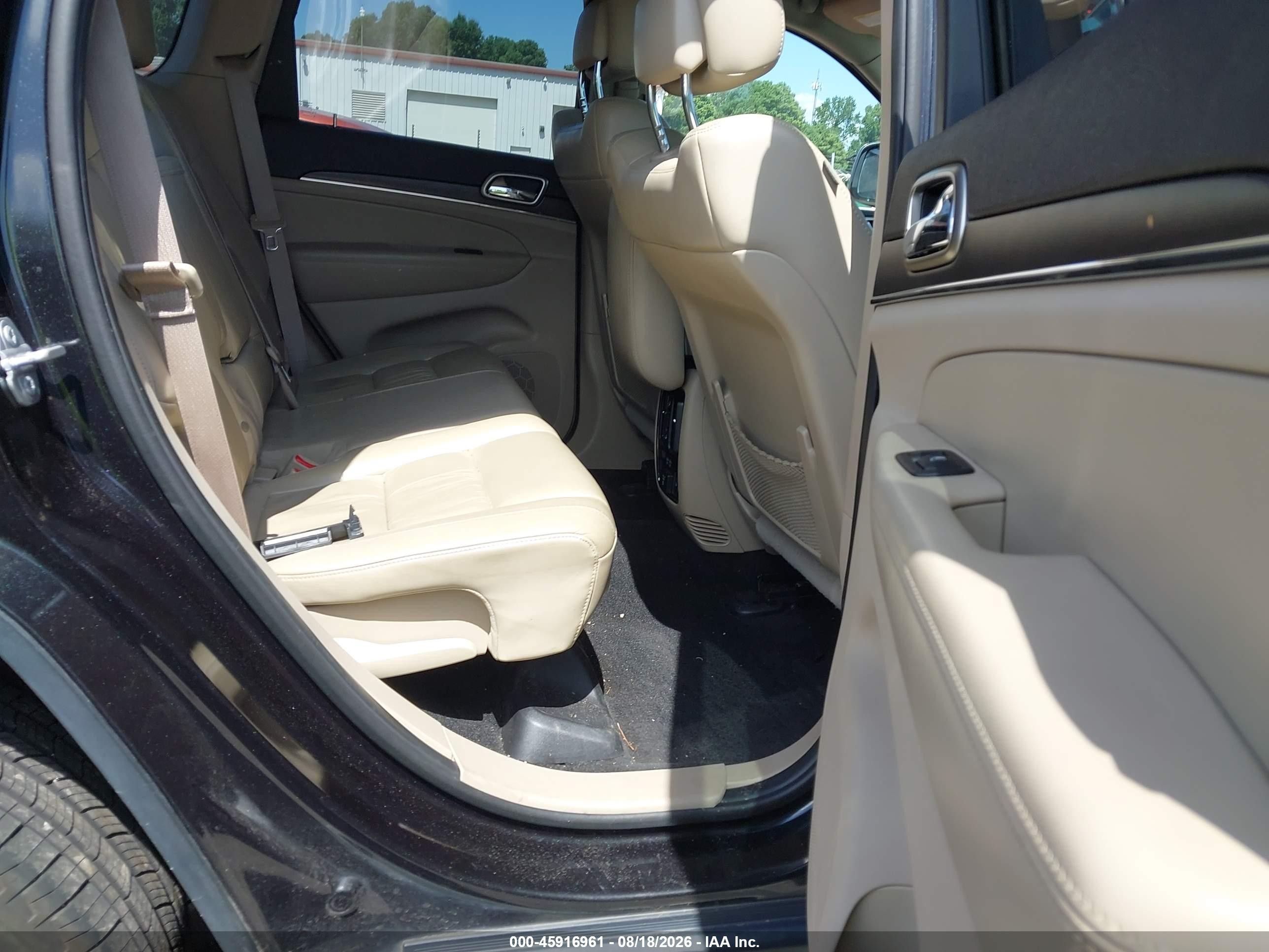 2015 Jeep Grand Cherokee Limited Black vin: 1C4RJEBG4FC137090
