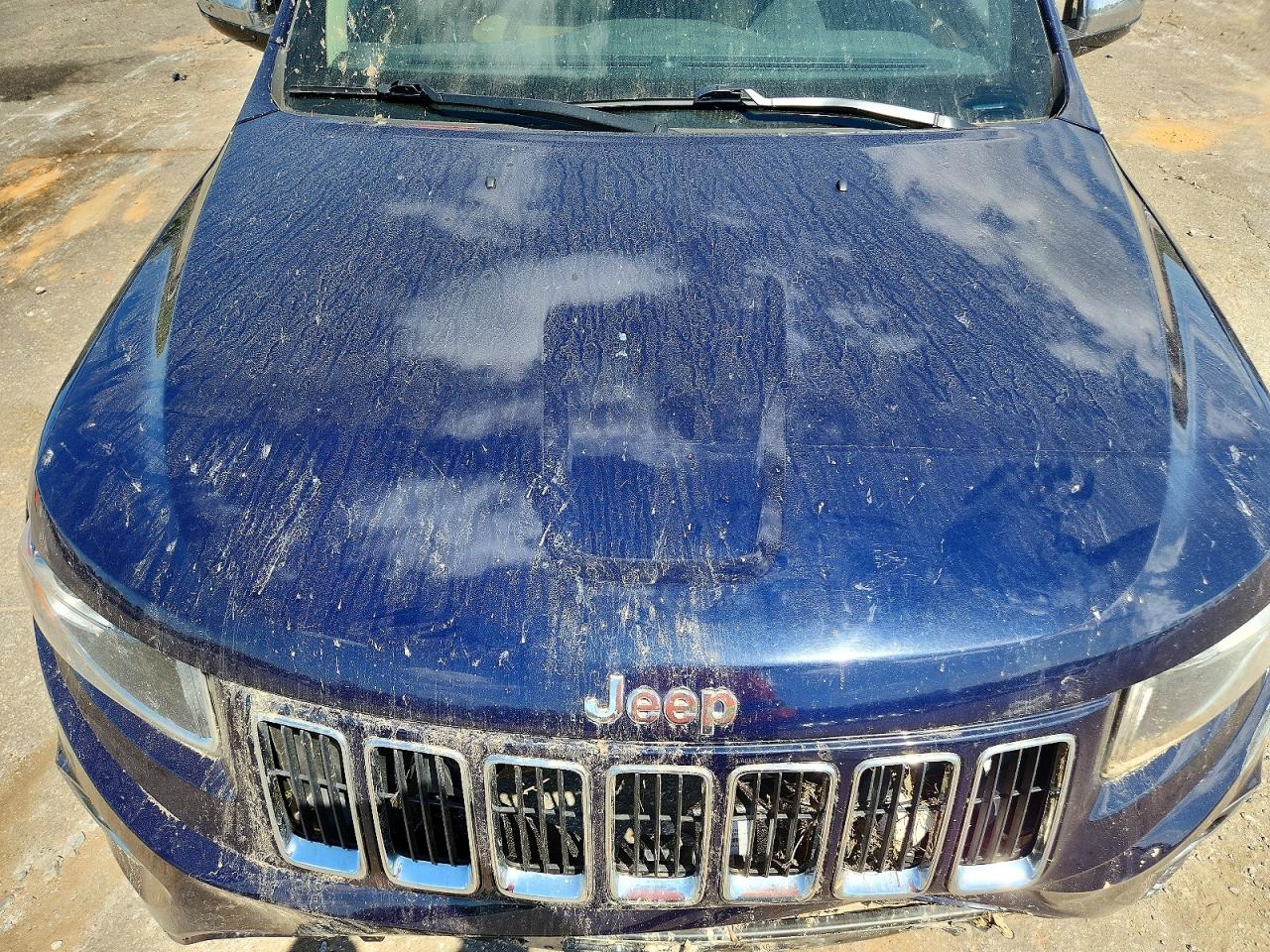 2015 Jeep Grand Cherokee Limited Blue vin: 1C4RJEBG4FC635242