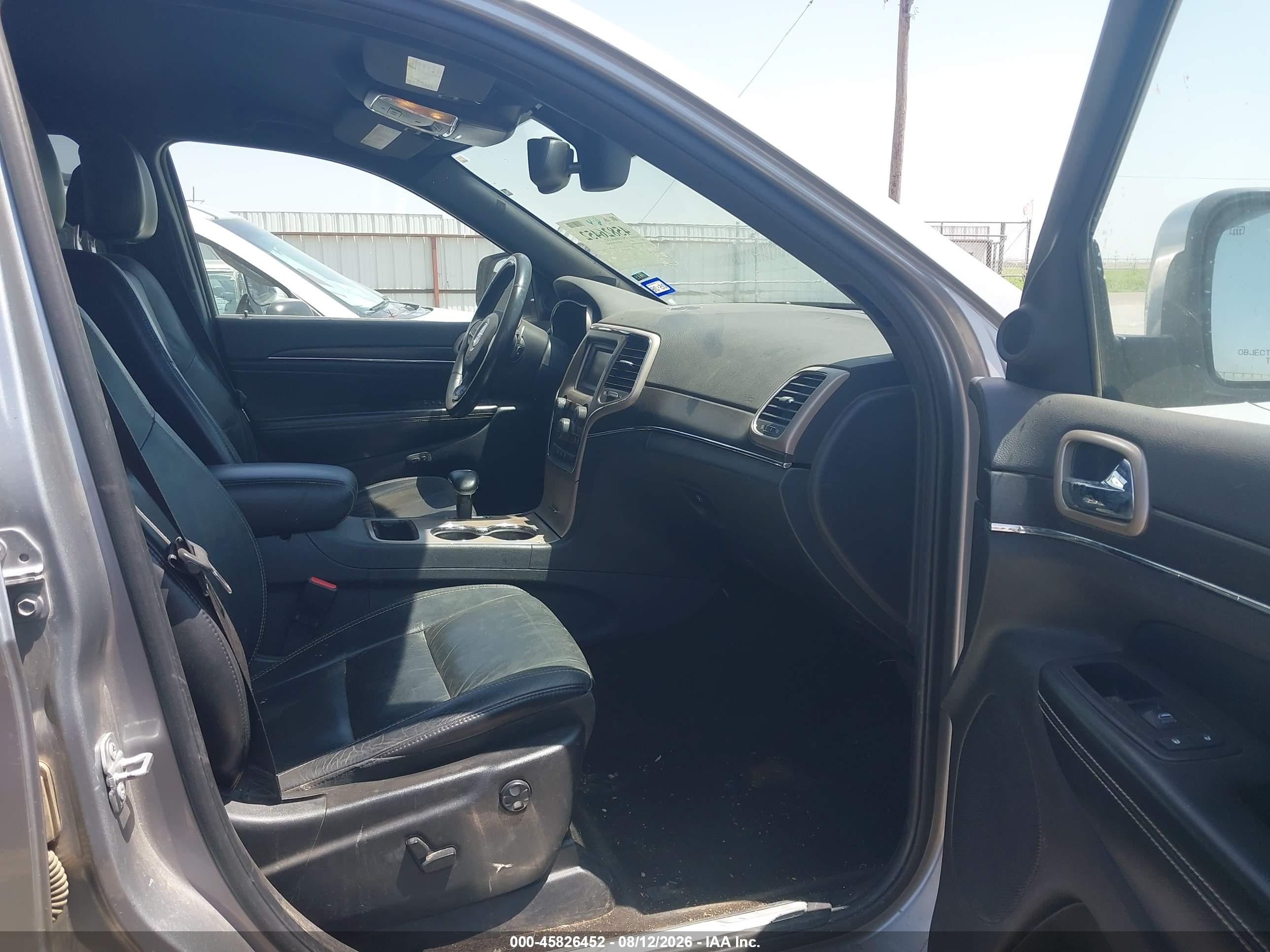 2015 Jeep Grand Cherokee Limited Silver vin: 1C4RJEBG4FC668094
