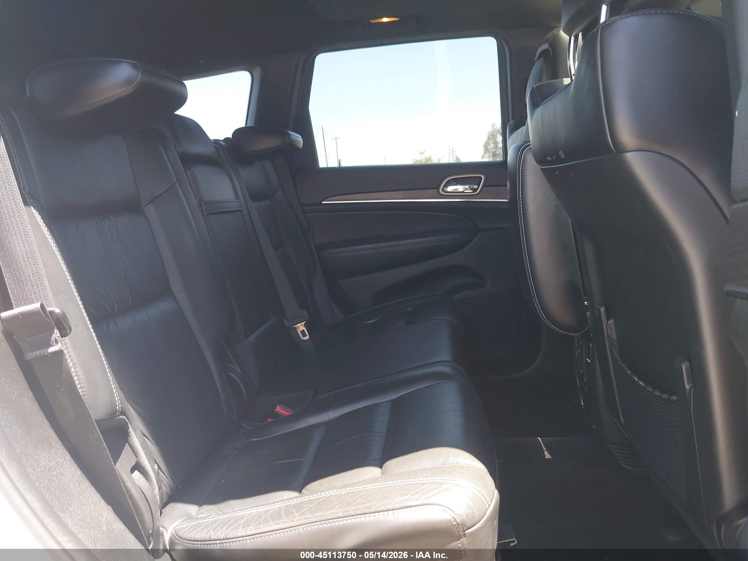 2015 Jeep Grand Cherokee Limited White vin: 1C4RJEBG4FC682870