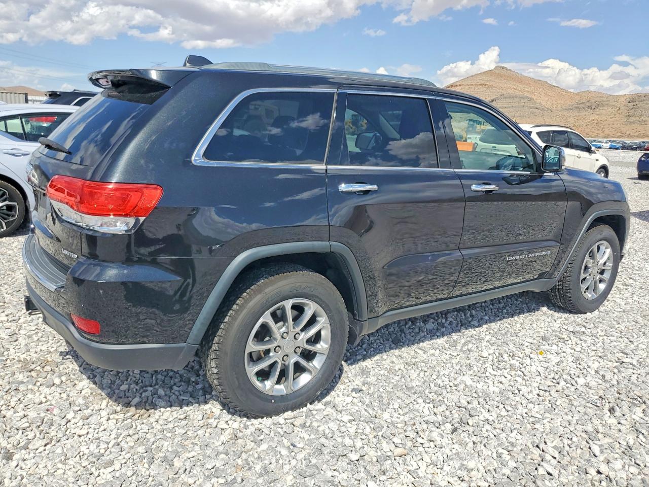 2015 Jeep Grand Cherokee Limited Black vin: 1C4RJEBG4FC868067