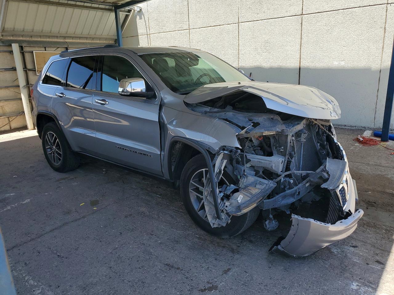 2018 Jeep Grand Cherokee Limited Gray vin: 1C4RJEBG4JC130603