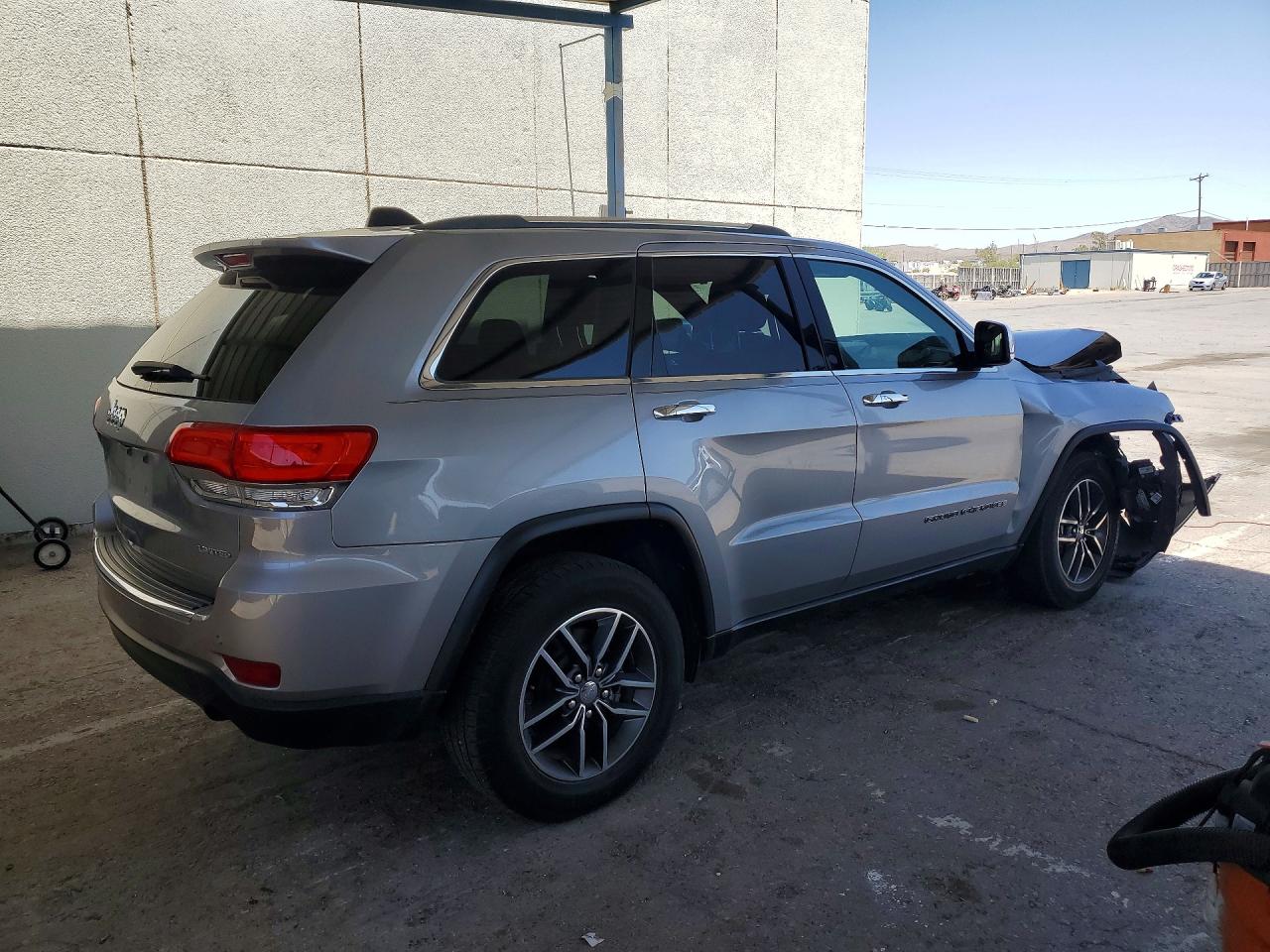 2018 Jeep Grand Cherokee Limited Gray vin: 1C4RJEBG4JC130603
