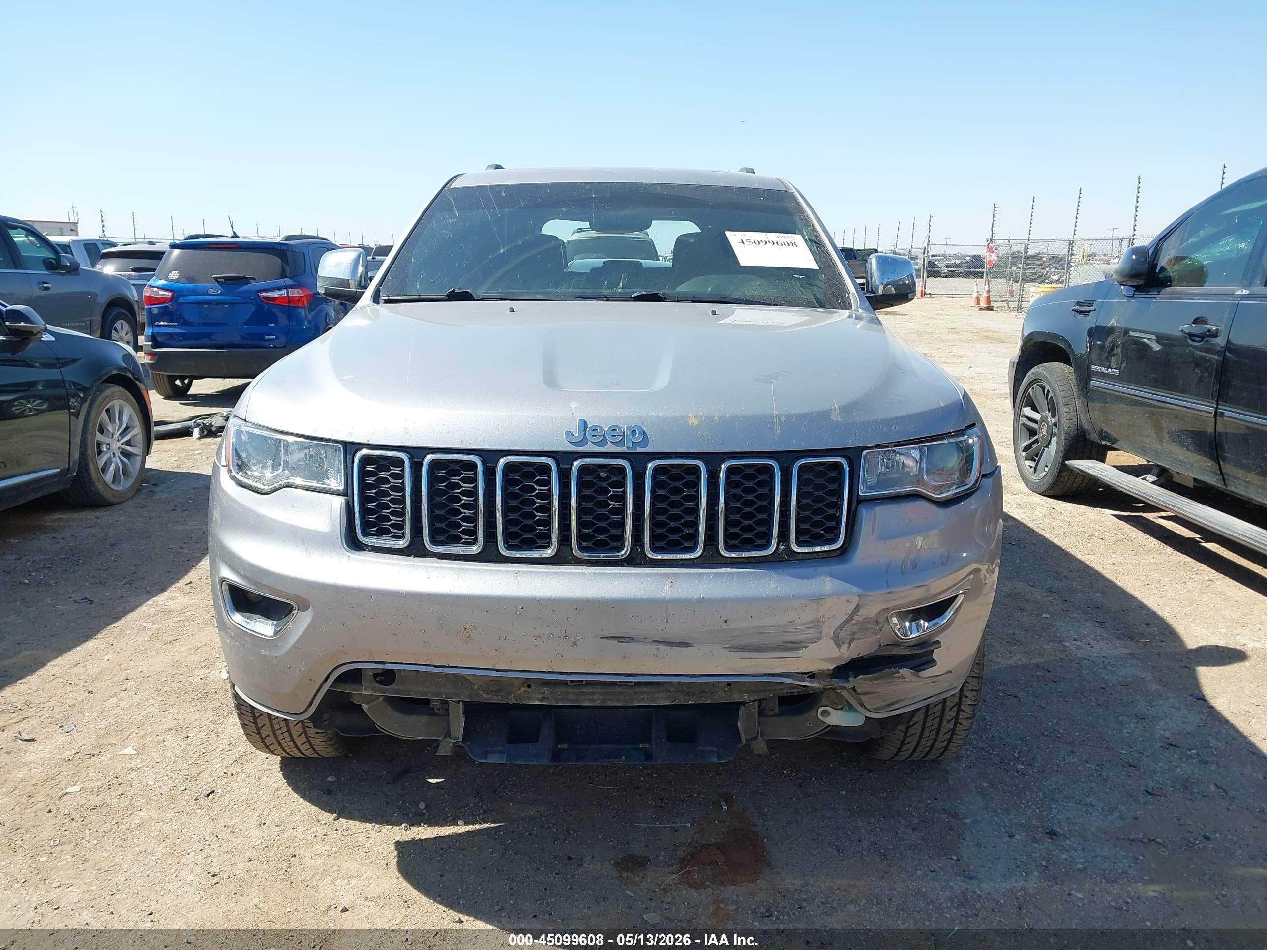 2021 Jeep Grand Cherokee Limited 4x2 Gray vin: 1C4RJEBG4MC738321