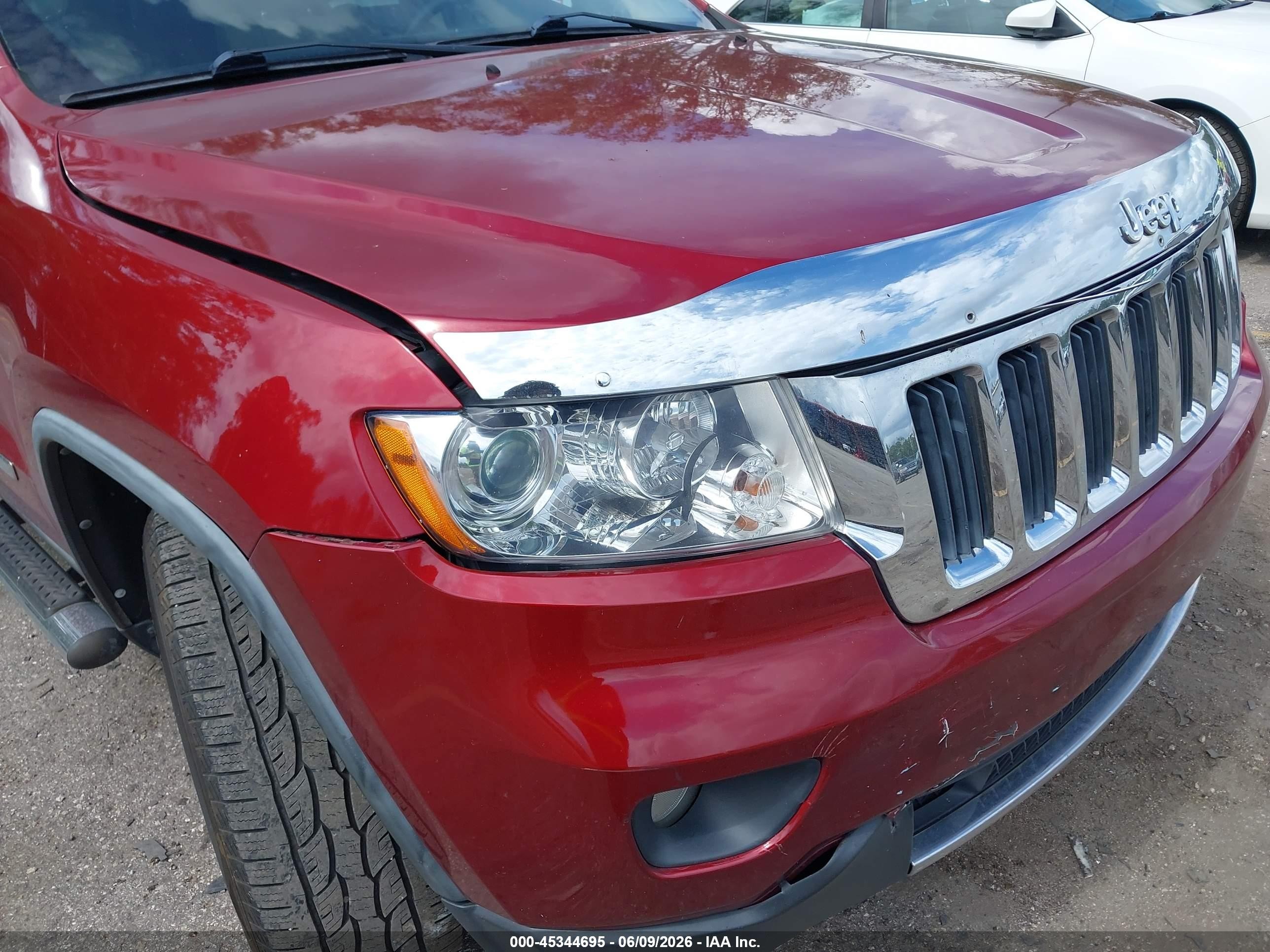 2012 Jeep Grand Cherokee Limited Red vin: 1C4RJEBG5CC150958