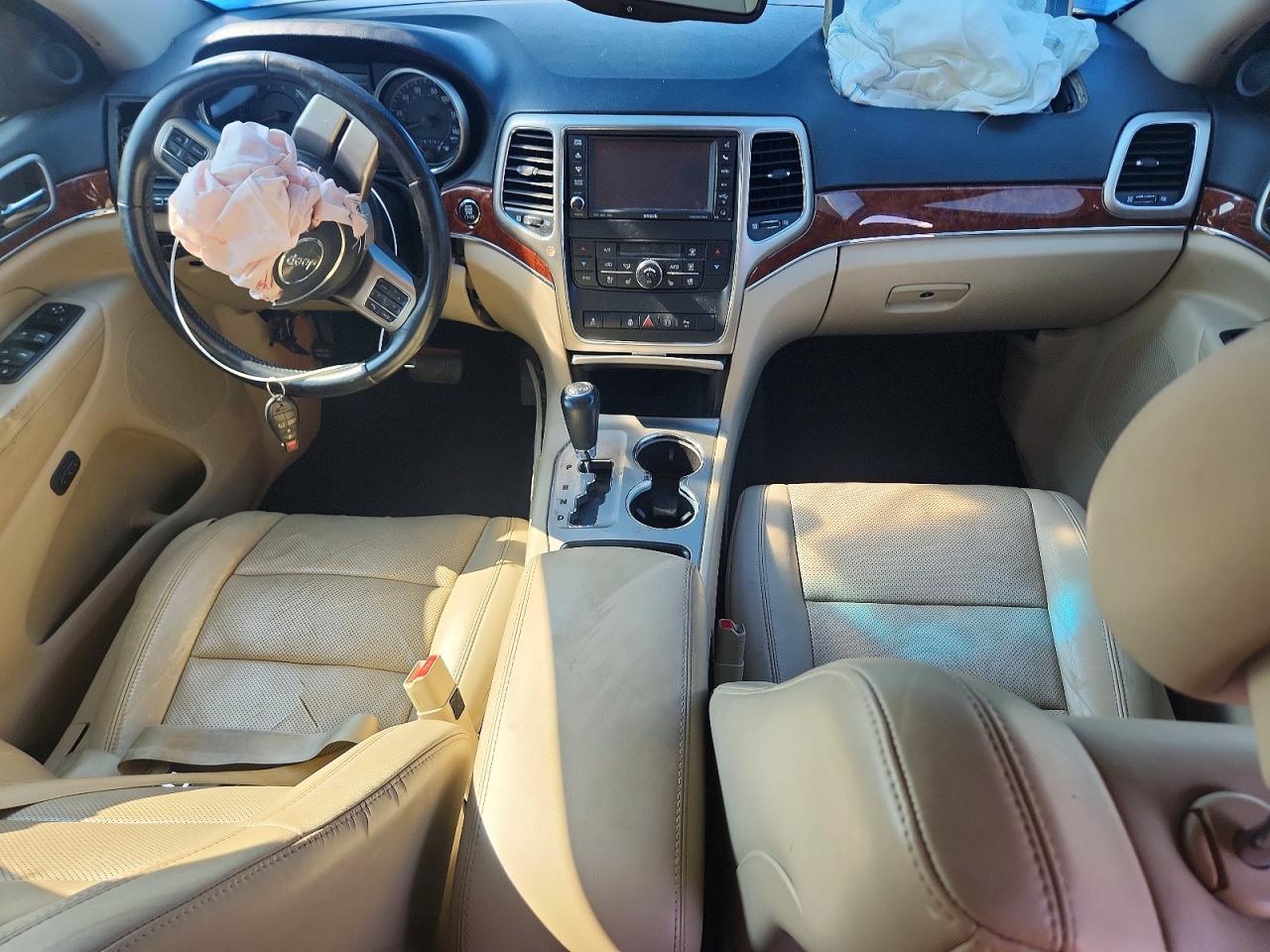 2012 Jeep Grand Cherokee Limited Серый vin: 1C4RJEBG5CC210172