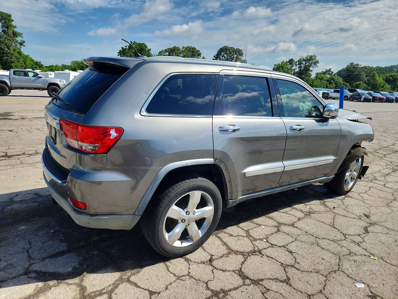 2012 Jeep Grand Cherokee Limited Серый vin: 1C4RJEBG5CC210172