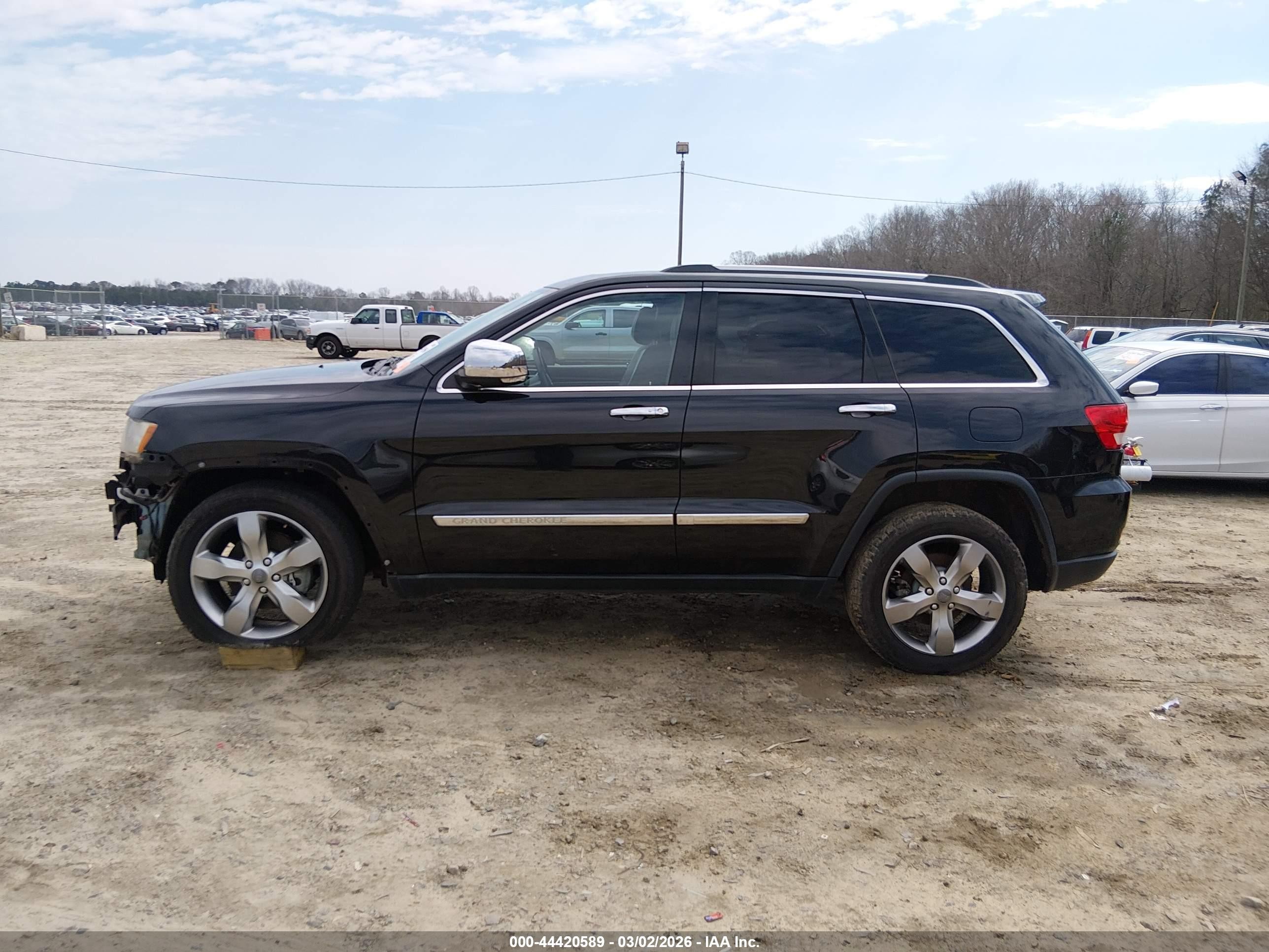 2013 Jeep Grand Cherokee Limited Черный vin: 1C4RJEBG5DC642942