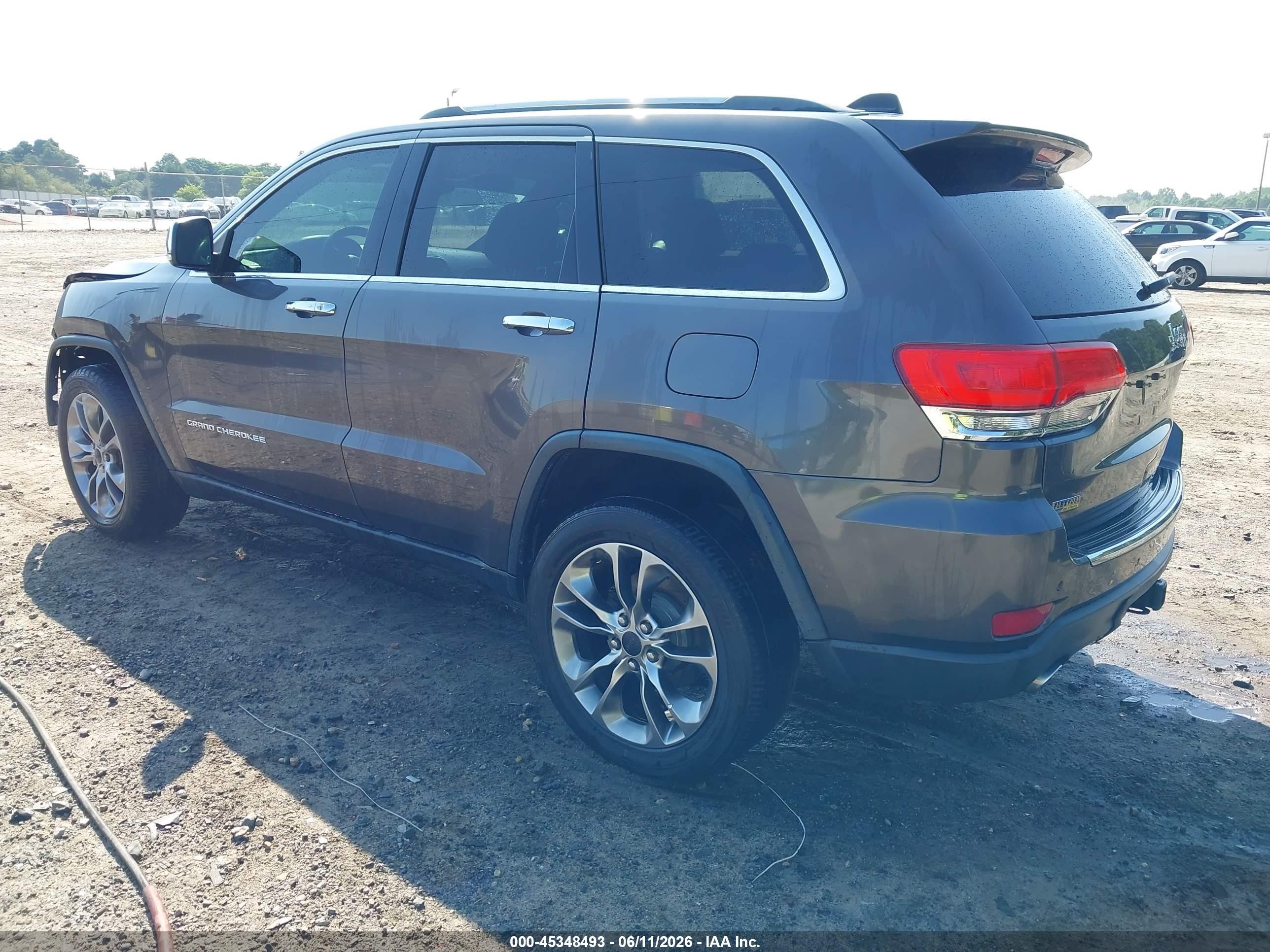2014 Jeep Grand Cherokee Limited Pewter vin: 1C4RJEBG5EC144628