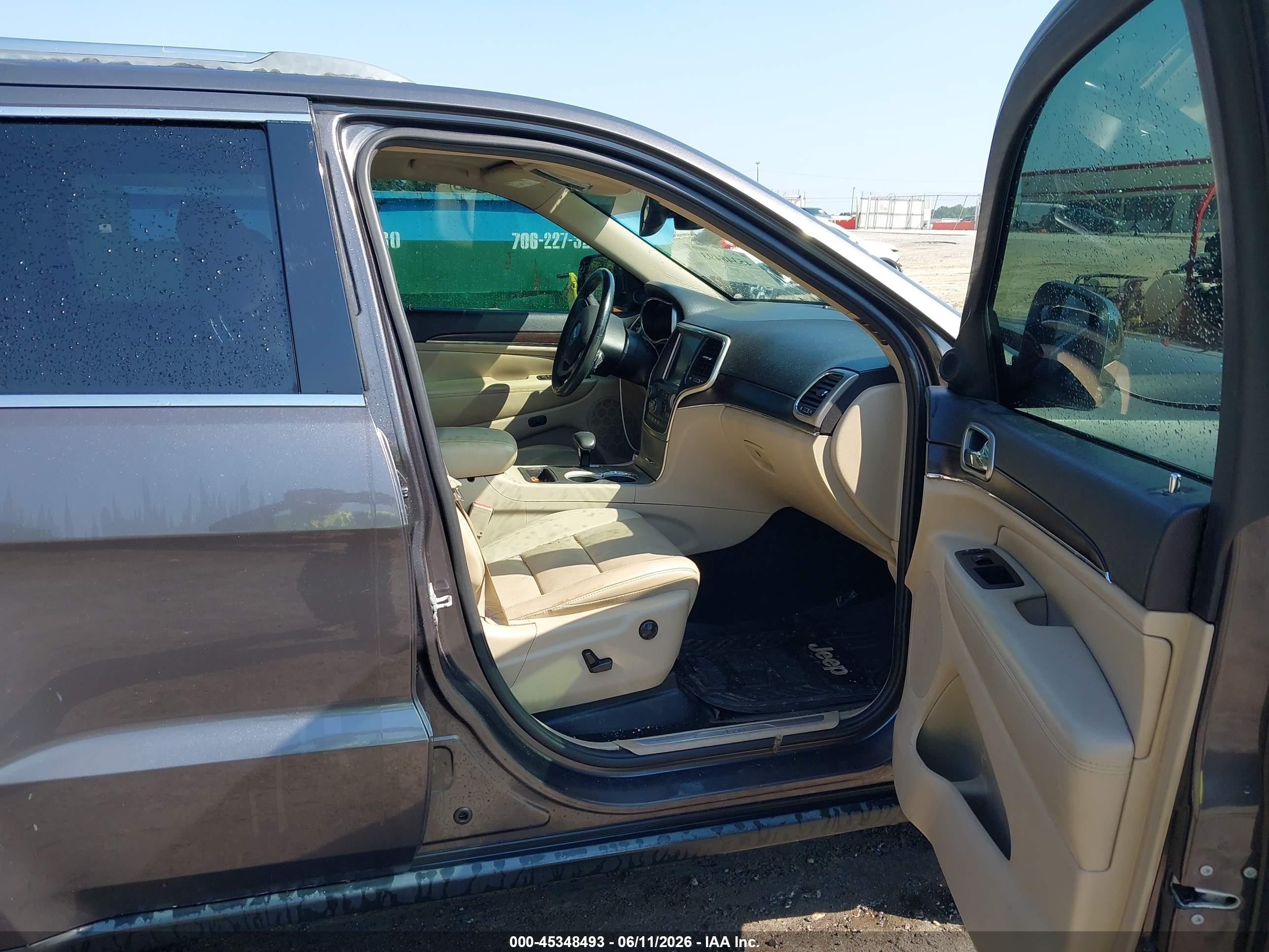 2014 Jeep Grand Cherokee Limited Pewter vin: 1C4RJEBG5EC144628