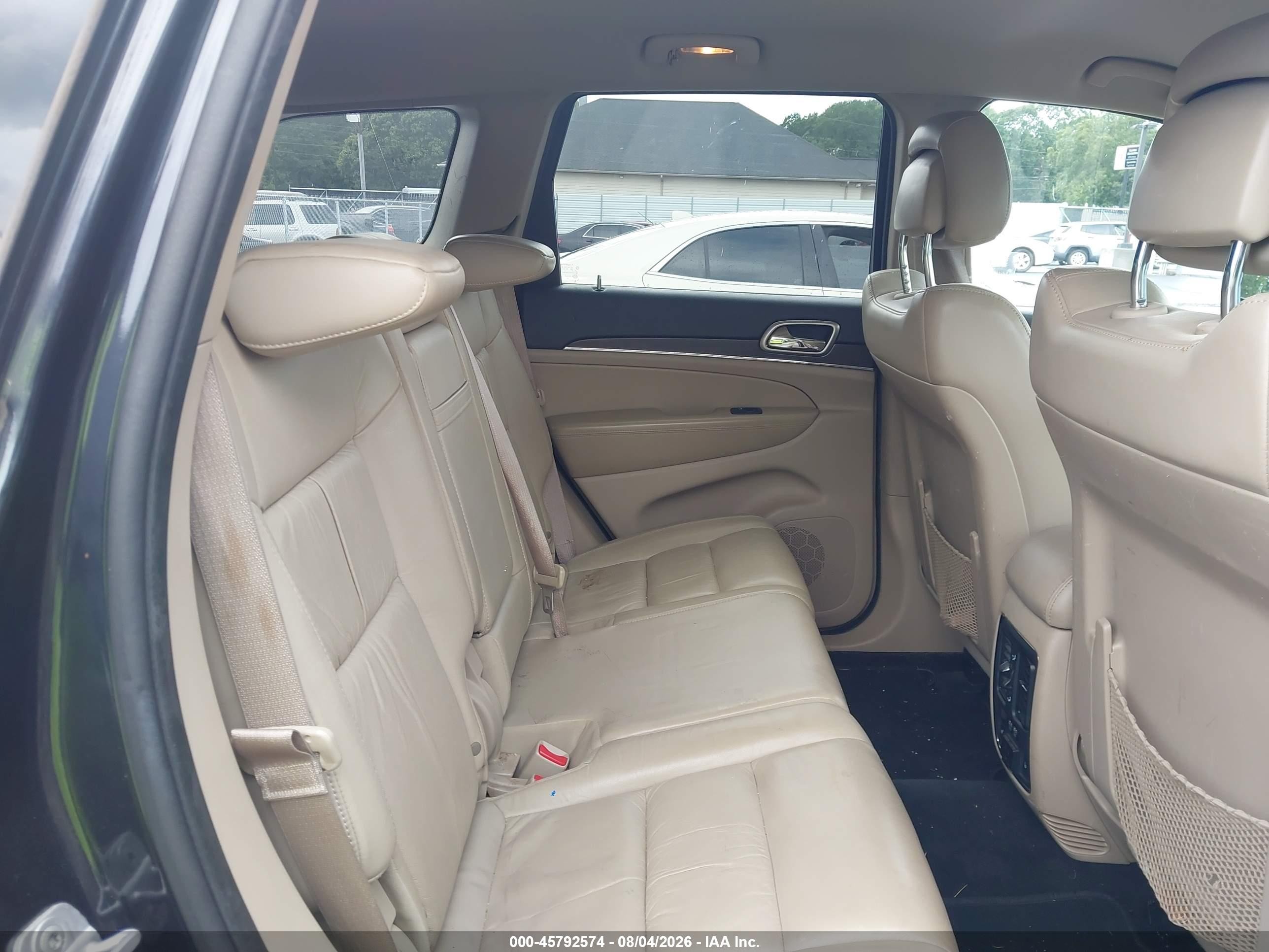2014 Jeep Grand Cherokee Limited Серый vin: 1C4RJEBG5EC201944