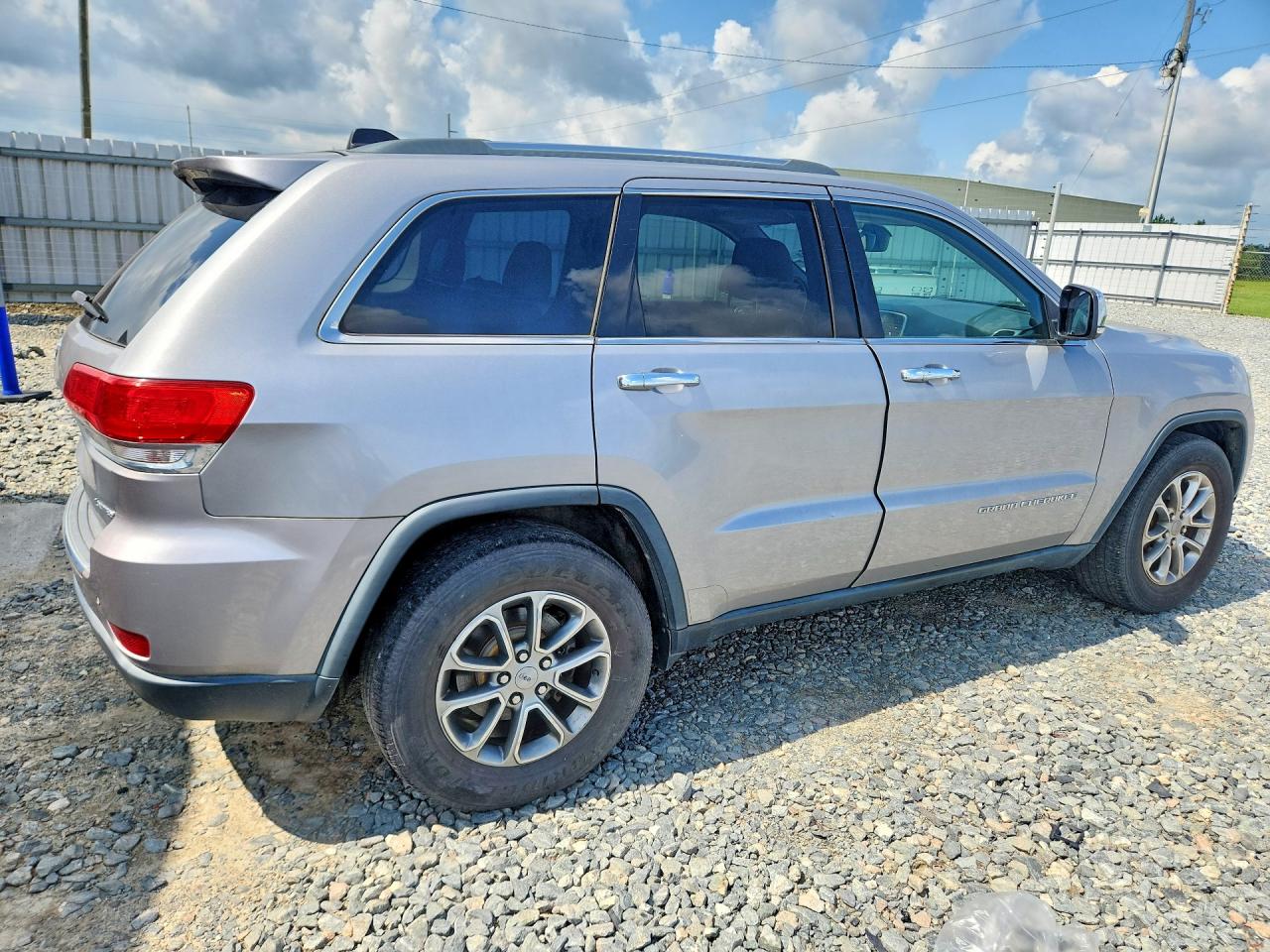 2014 Jeep Grand Cherokee Limited Silver vin: 1C4RJEBG5EC290107