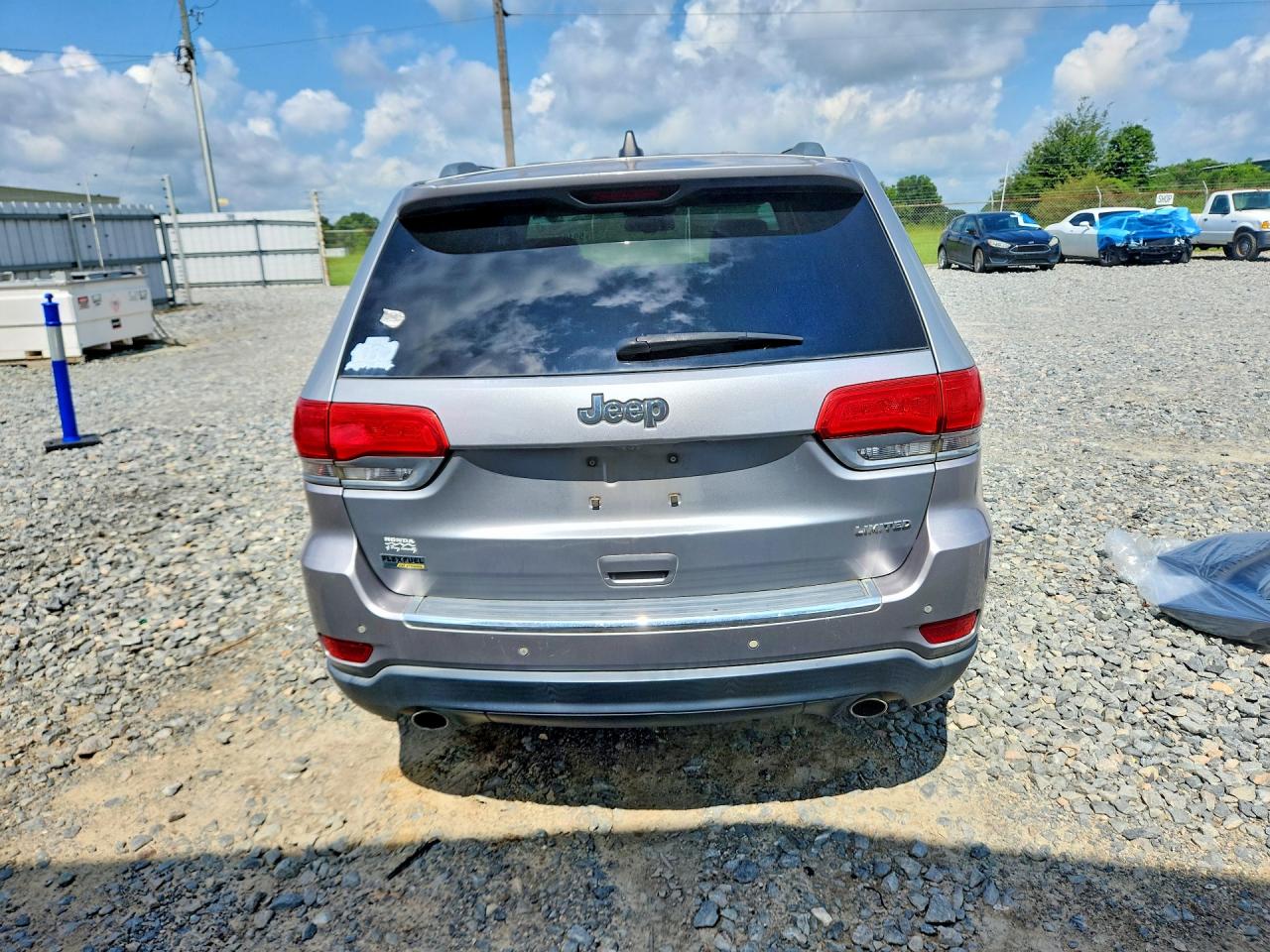 2014 Jeep Grand Cherokee Limited Silver vin: 1C4RJEBG5EC290107