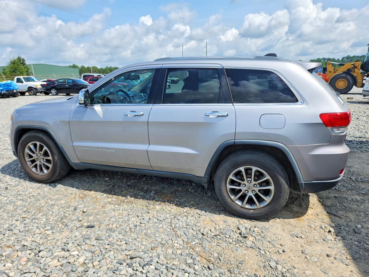 2014 Jeep Grand Cherokee Limited Silver vin: 1C4RJEBG5EC290107