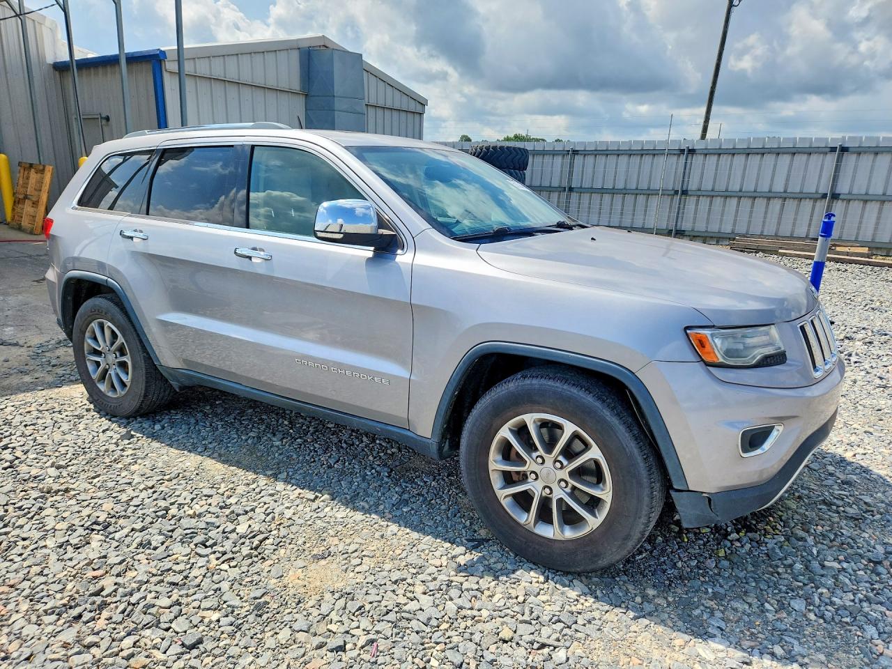 2014 Jeep Grand Cherokee Limited Silver vin: 1C4RJEBG5EC290107