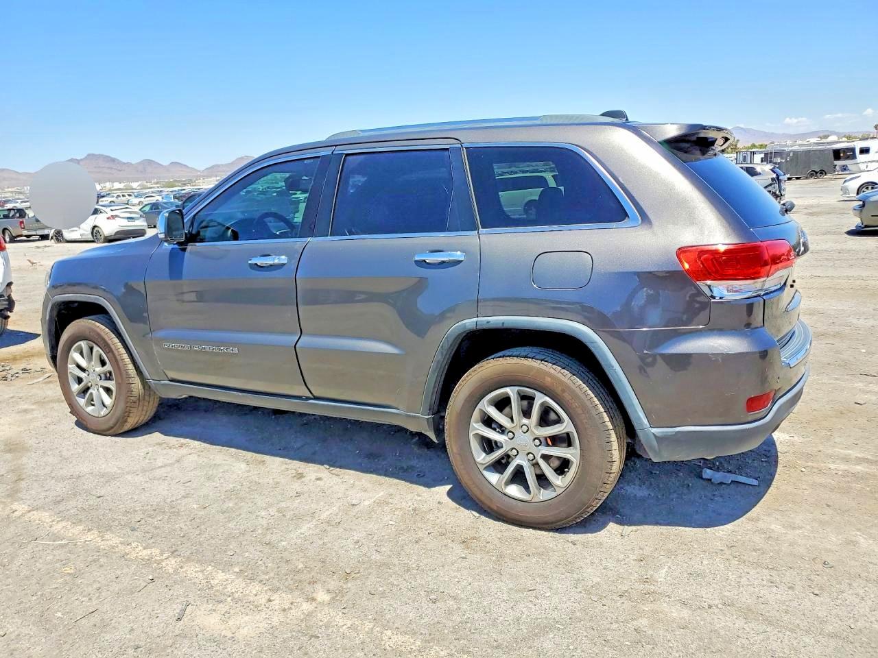 2014 Jeep Grand Cherokee Limited Серый vin: 1C4RJEBG5EC393575