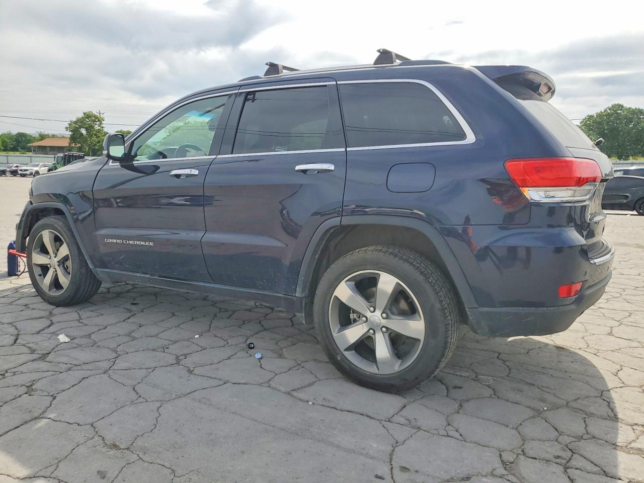 2014 Jeep Grand Cherokee Limited Blue vin: 1C4RJEBG5EC442113