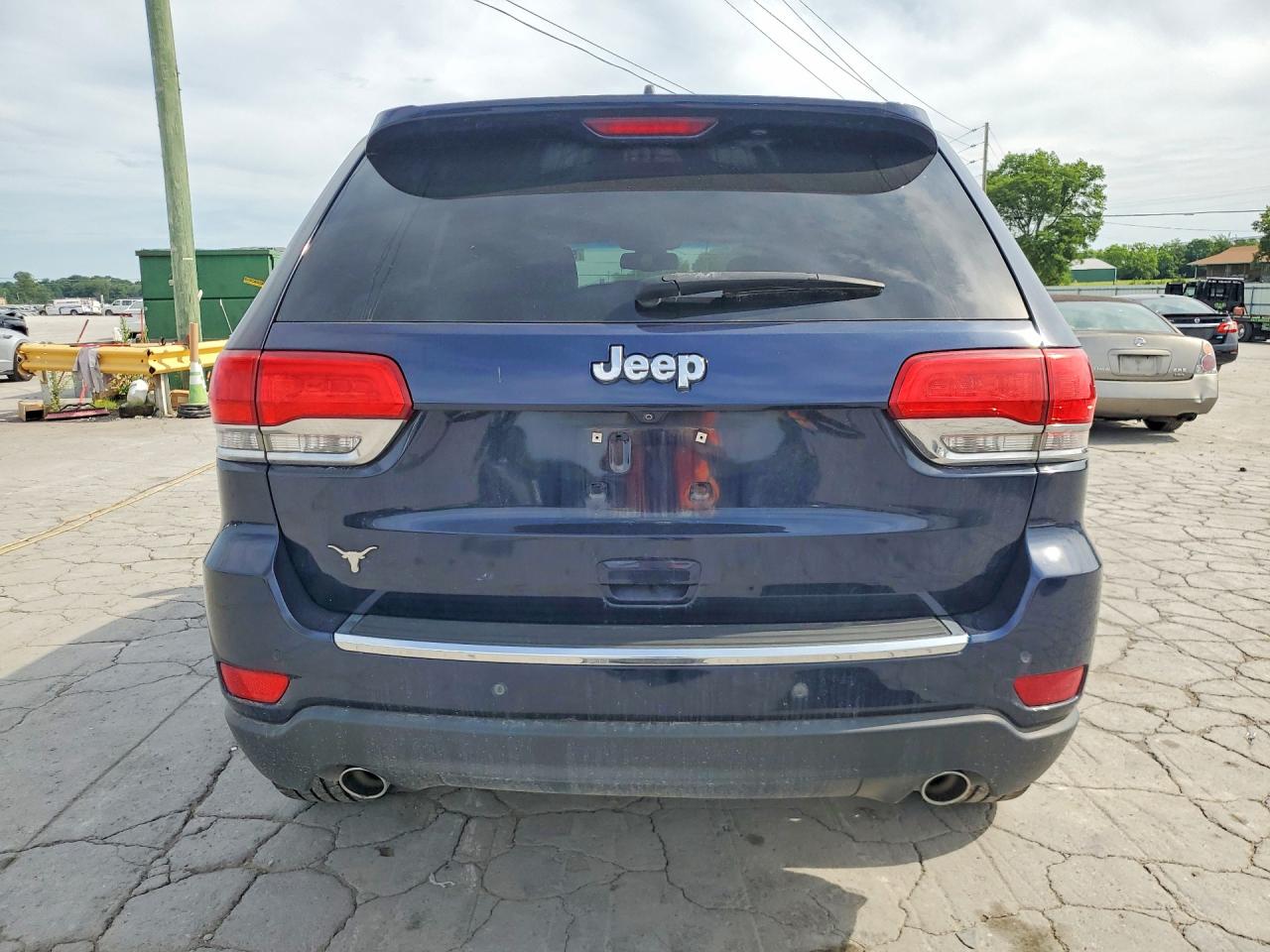 2014 Jeep Grand Cherokee Limited Blue vin: 1C4RJEBG5EC442113