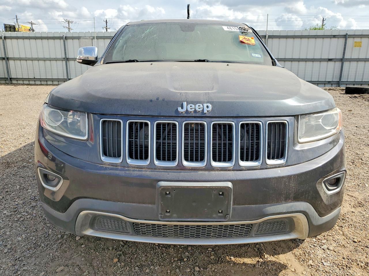 2014 Jeep Grand Cherokee Limited Gray vin: 1C4RJEBG5EC444444