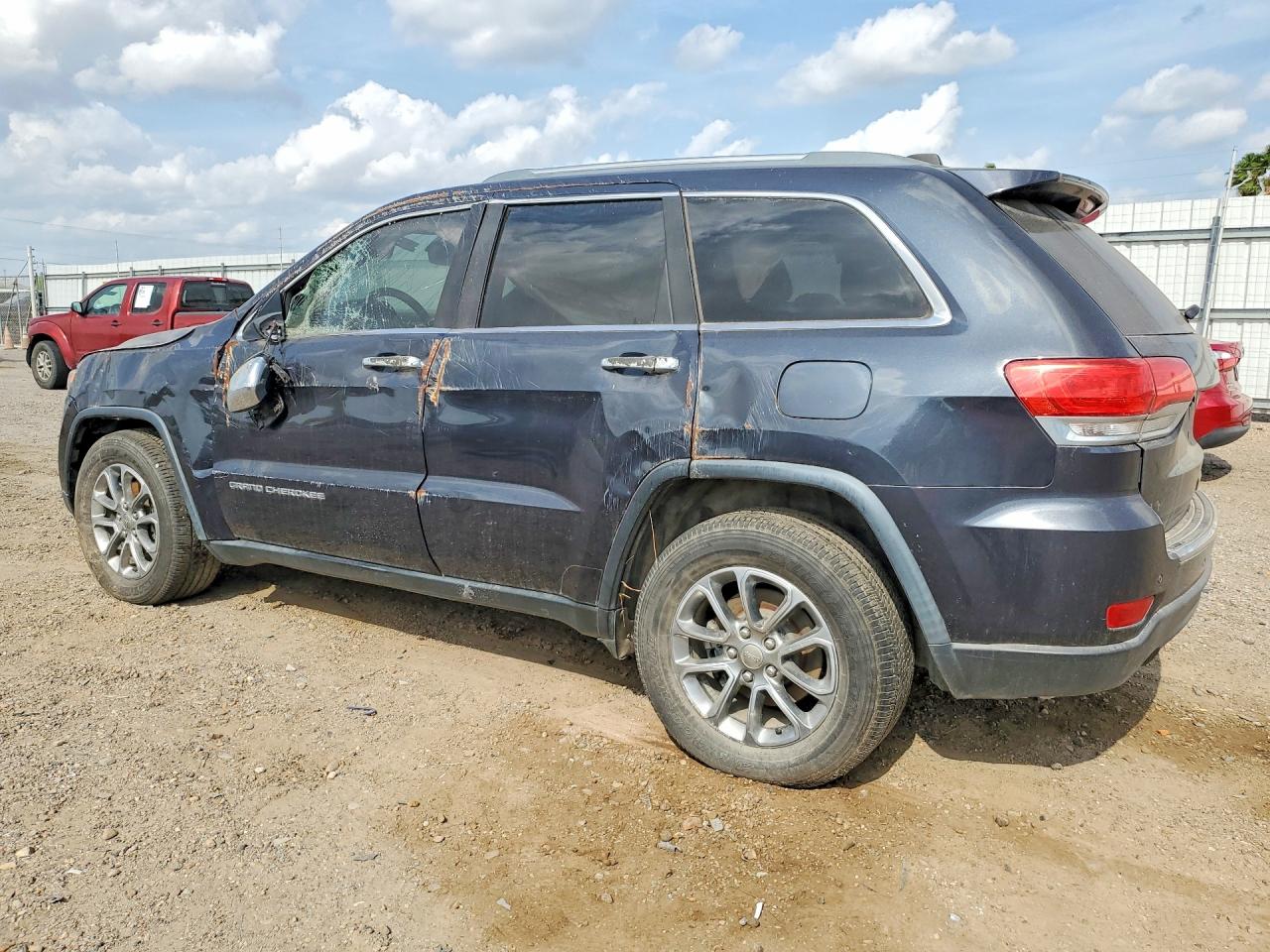 2014 Jeep Grand Cherokee Limited Gray vin: 1C4RJEBG5EC444444