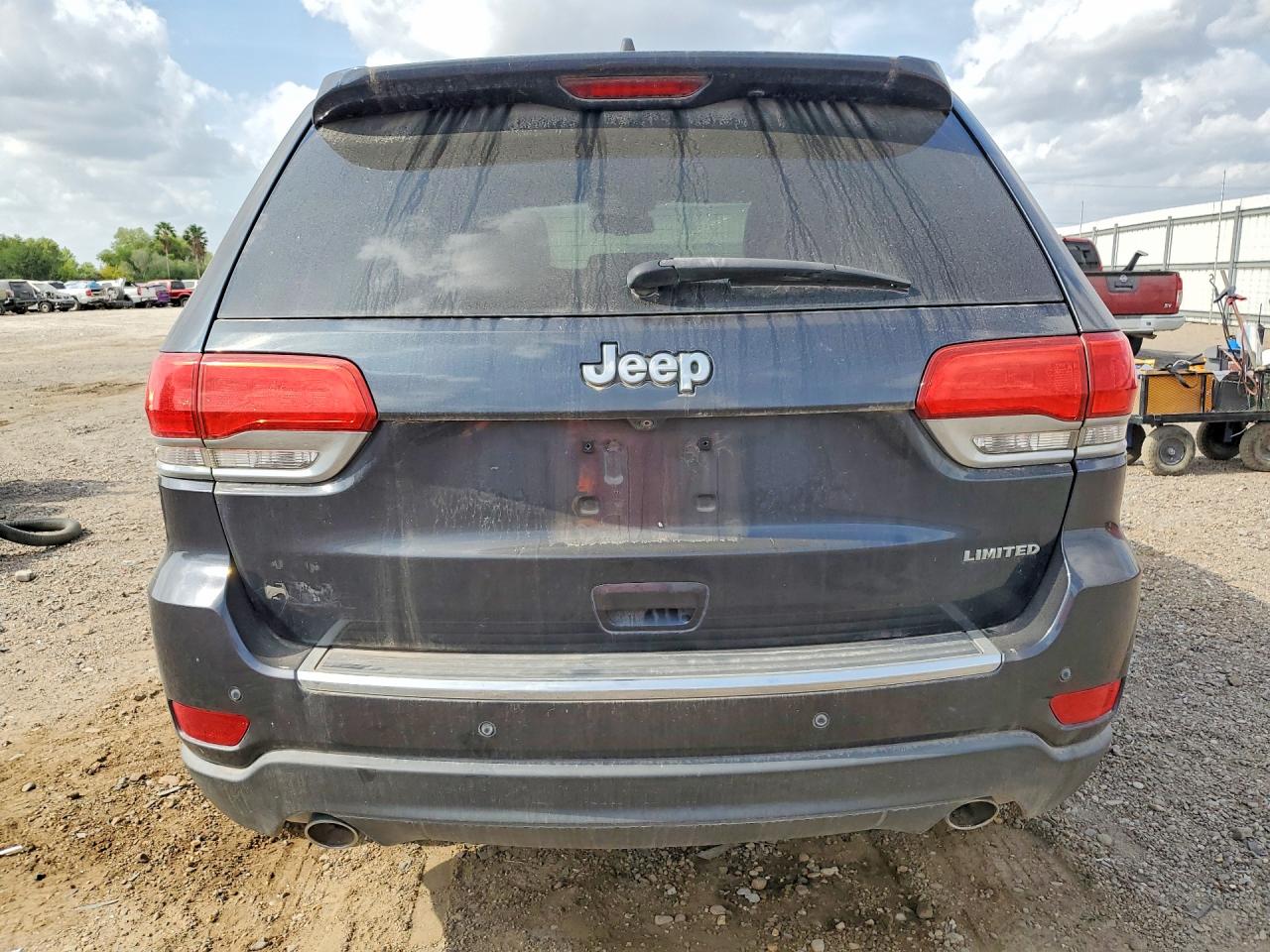 2014 Jeep Grand Cherokee Limited Gray vin: 1C4RJEBG5EC444444