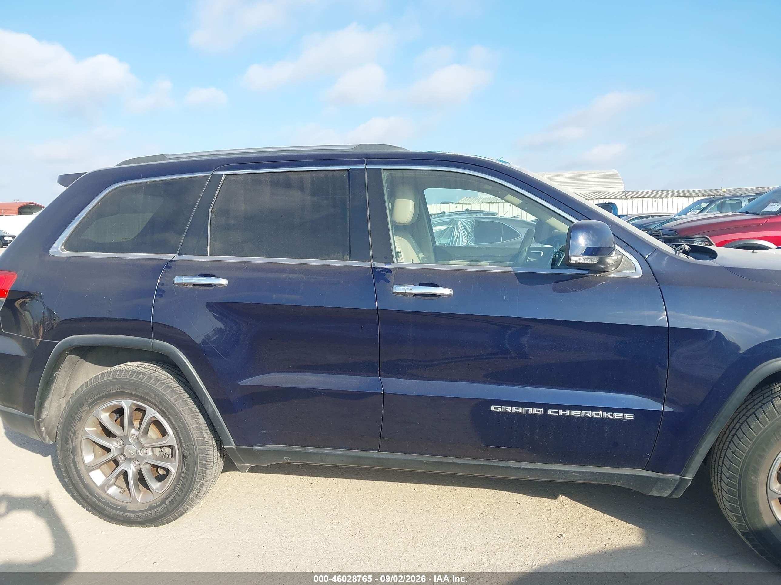 2014 Jeep Grand Cherokee Limited Black vin: 1C4RJEBG5EC449238