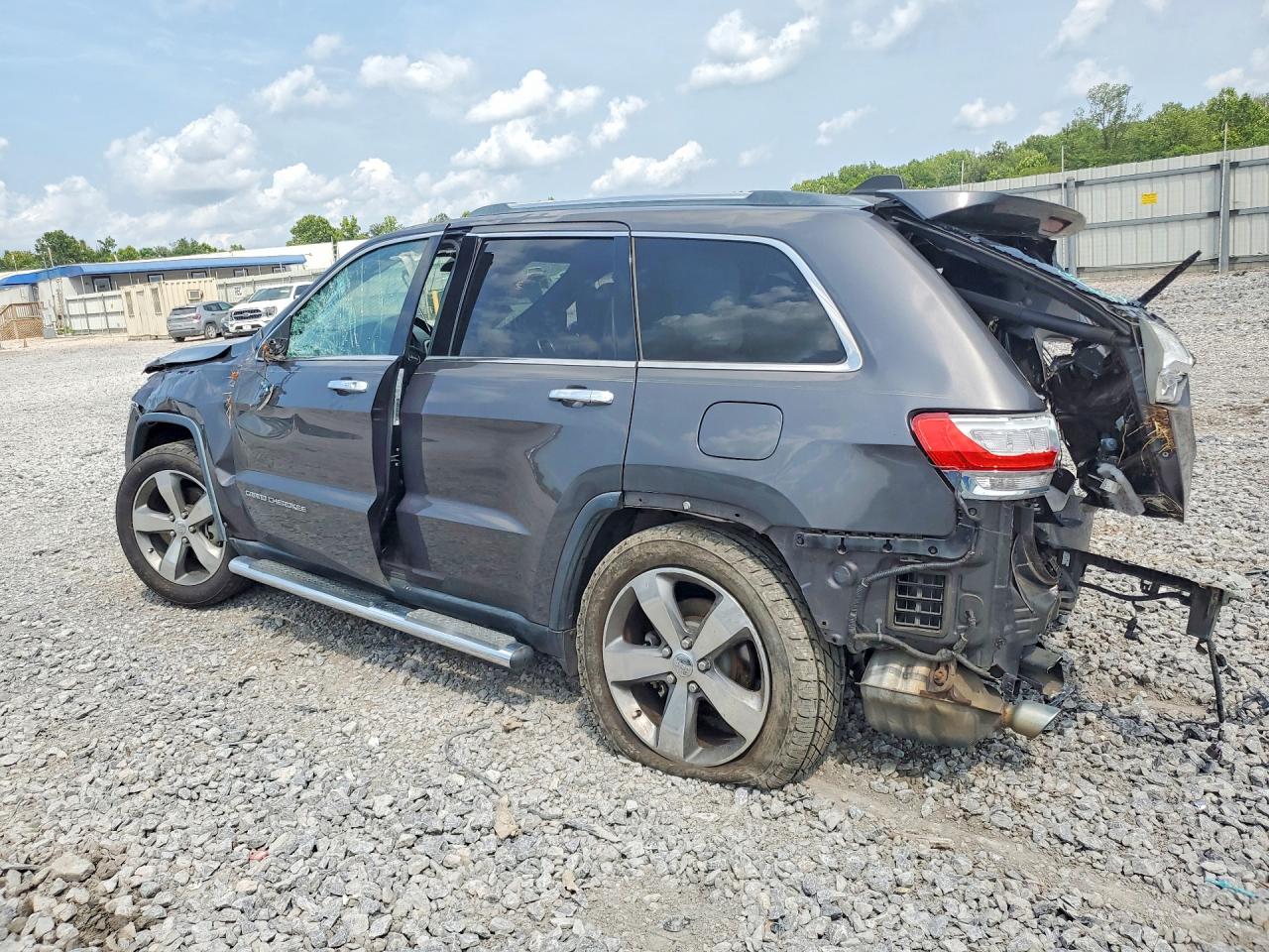 2014 Jeep Grand Cherokee Limited Серый vin: 1C4RJEBG5EC480330