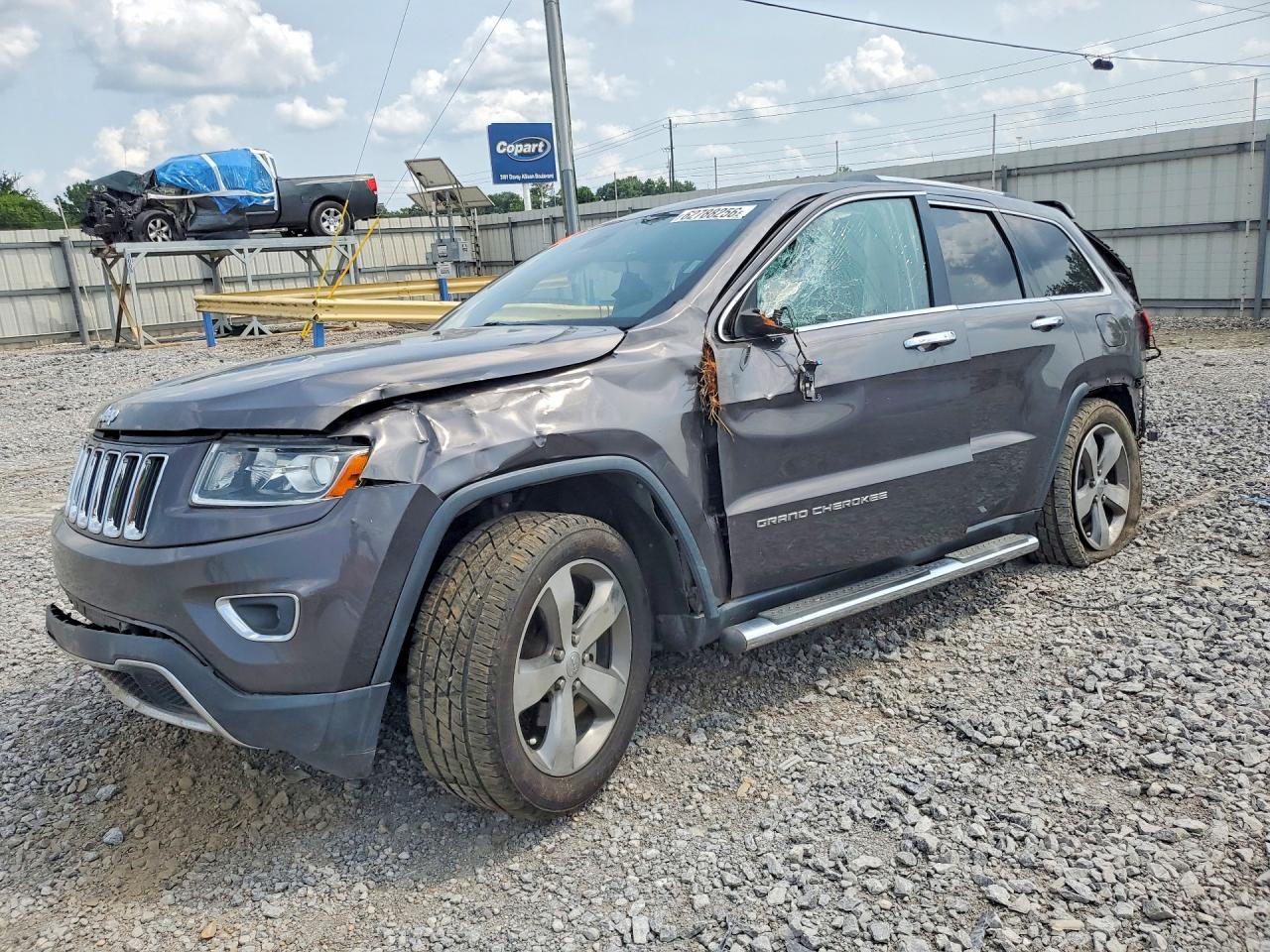 2014 Jeep Grand Cherokee Limited Серый vin: 1C4RJEBG5EC480330