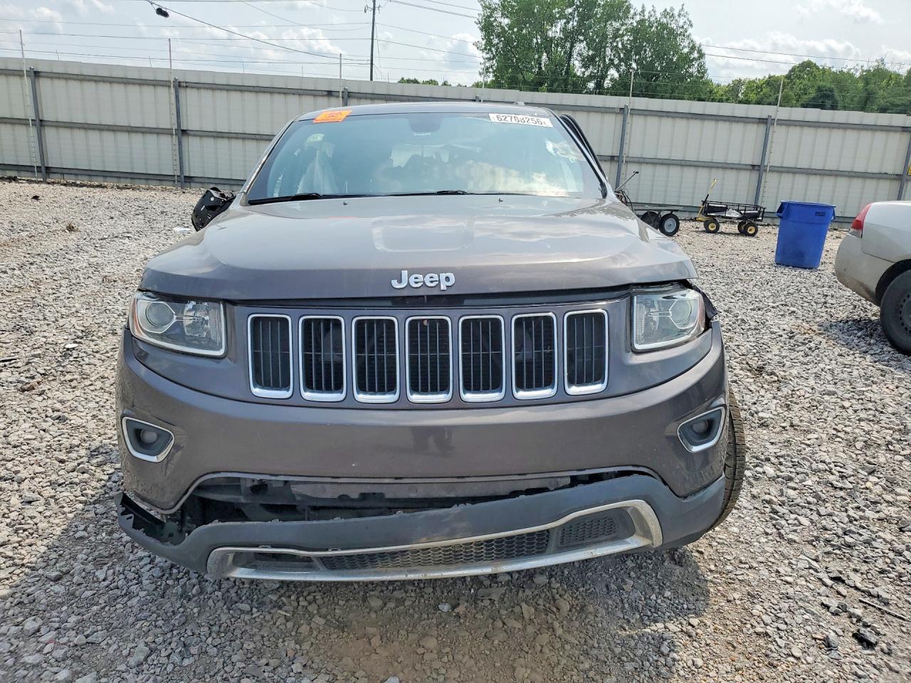 2014 Jeep Grand Cherokee Limited Серый vin: 1C4RJEBG5EC480330