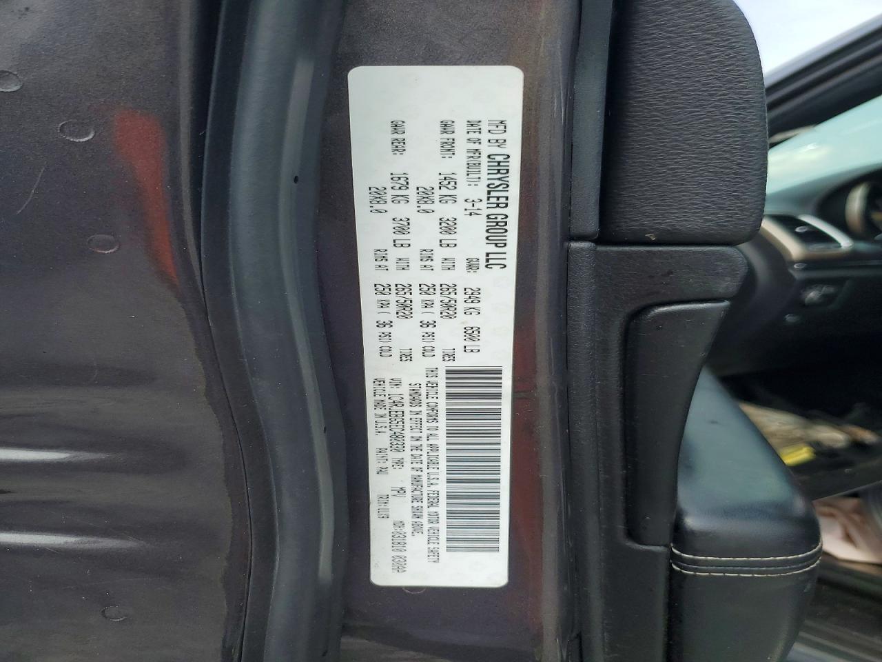 2014 Jeep Grand Cherokee Limited Серый vin: 1C4RJEBG5EC480330