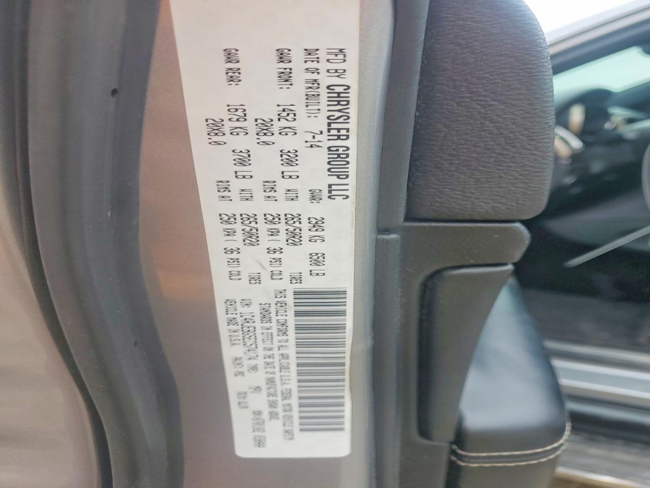 2014 Jeep Grand Cherokee Limited Silver vin: 1C4RJEBG5EC574174