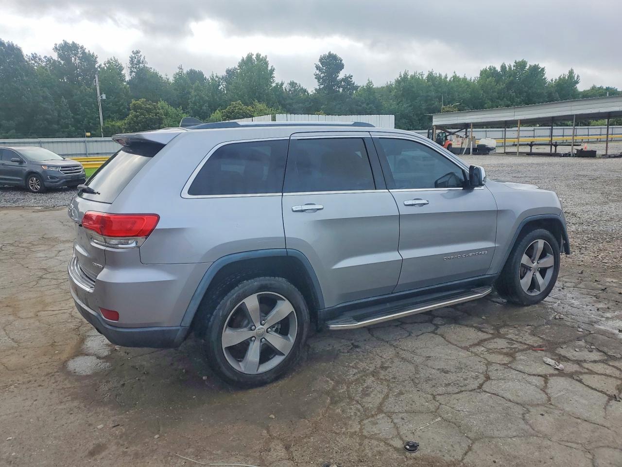 2014 Jeep Grand Cherokee Limited Silver vin: 1C4RJEBG5EC574174