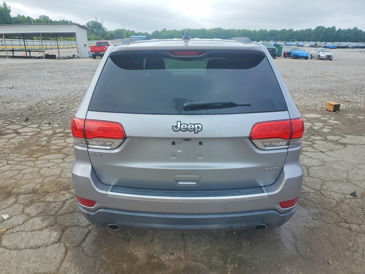 2014 Jeep Grand Cherokee Limited Silver vin: 1C4RJEBG5EC574174