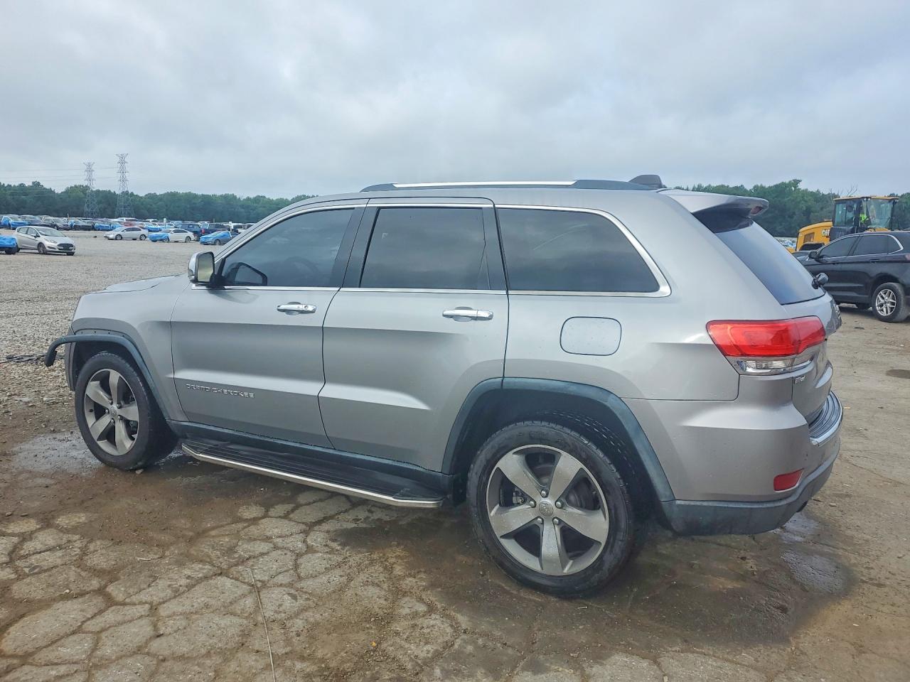 2014 Jeep Grand Cherokee Limited Silver vin: 1C4RJEBG5EC574174
