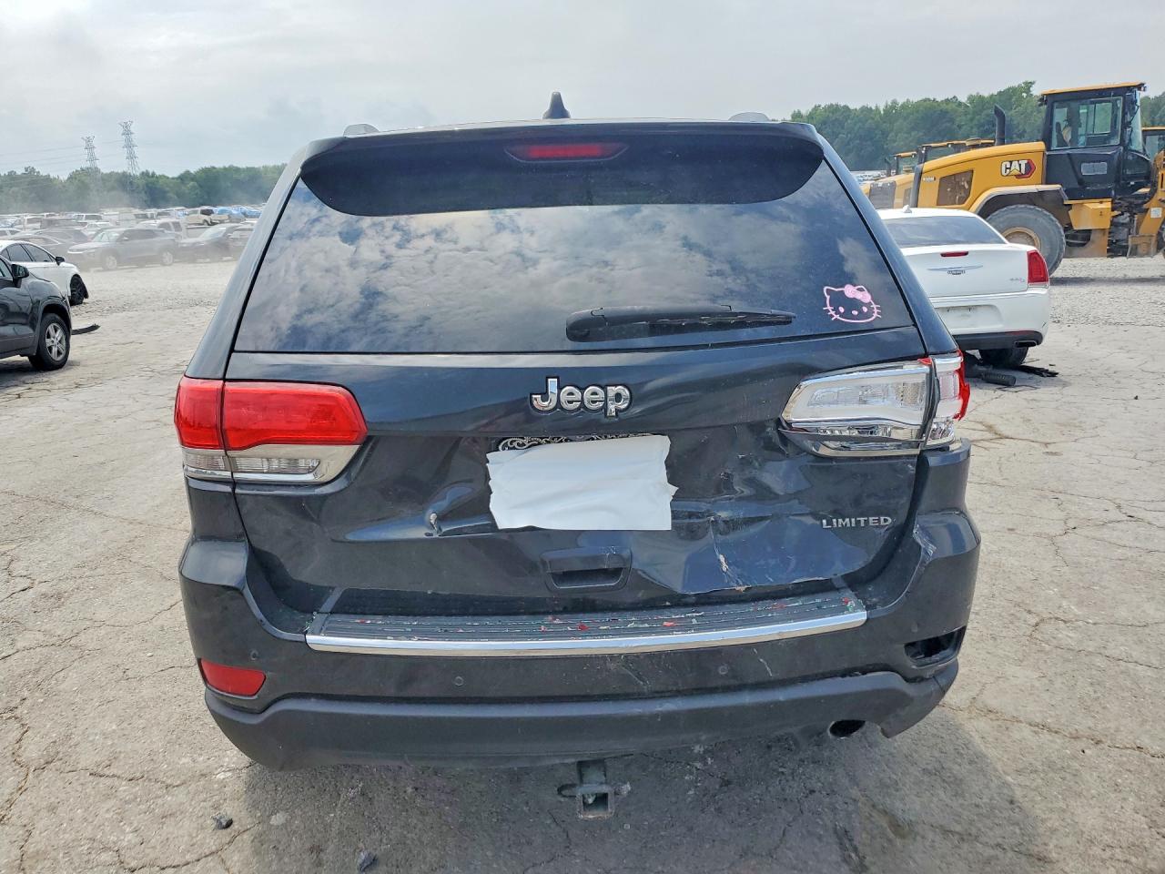2015 Jeep Grand Cherokee Limited Black vin: 1C4RJEBG5FC903554