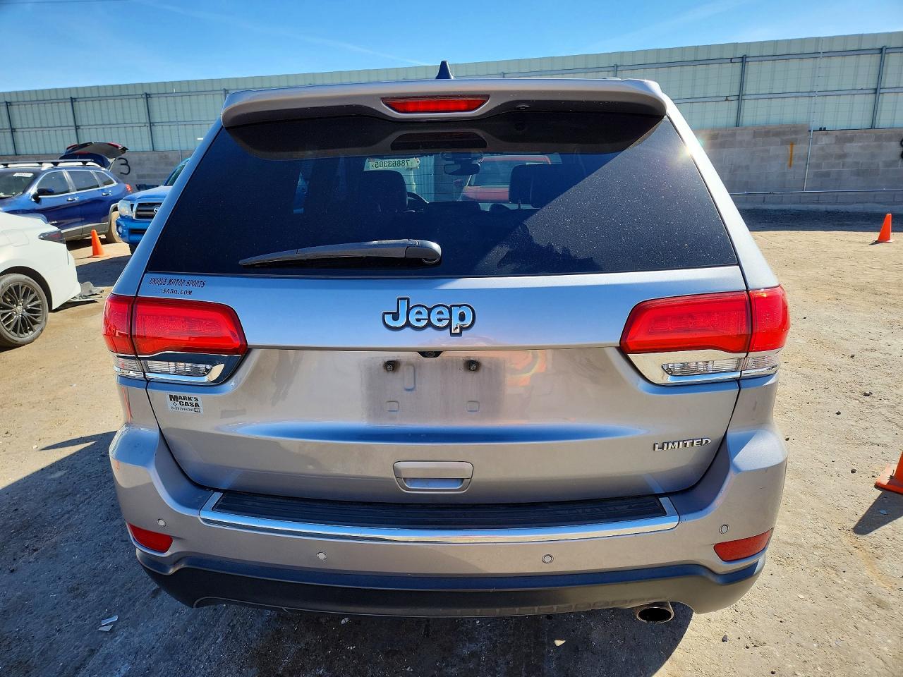 2017 Jeep Grand Cherokee Limited Серебряный vin: 1C4RJEBG5HC702689