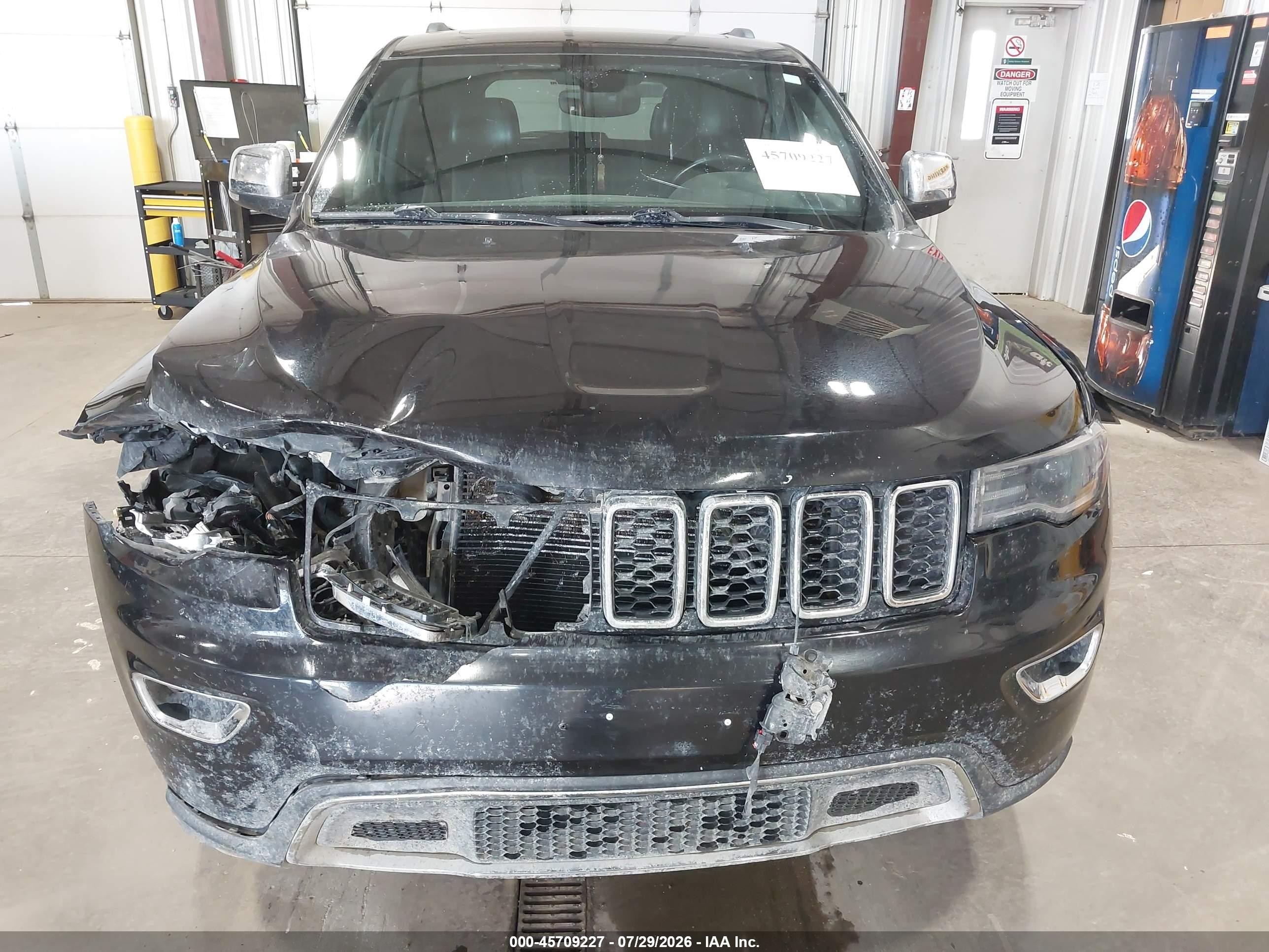 2017 Jeep Grand Cherokee Limited Black vin: 1C4RJEBG5HC779675