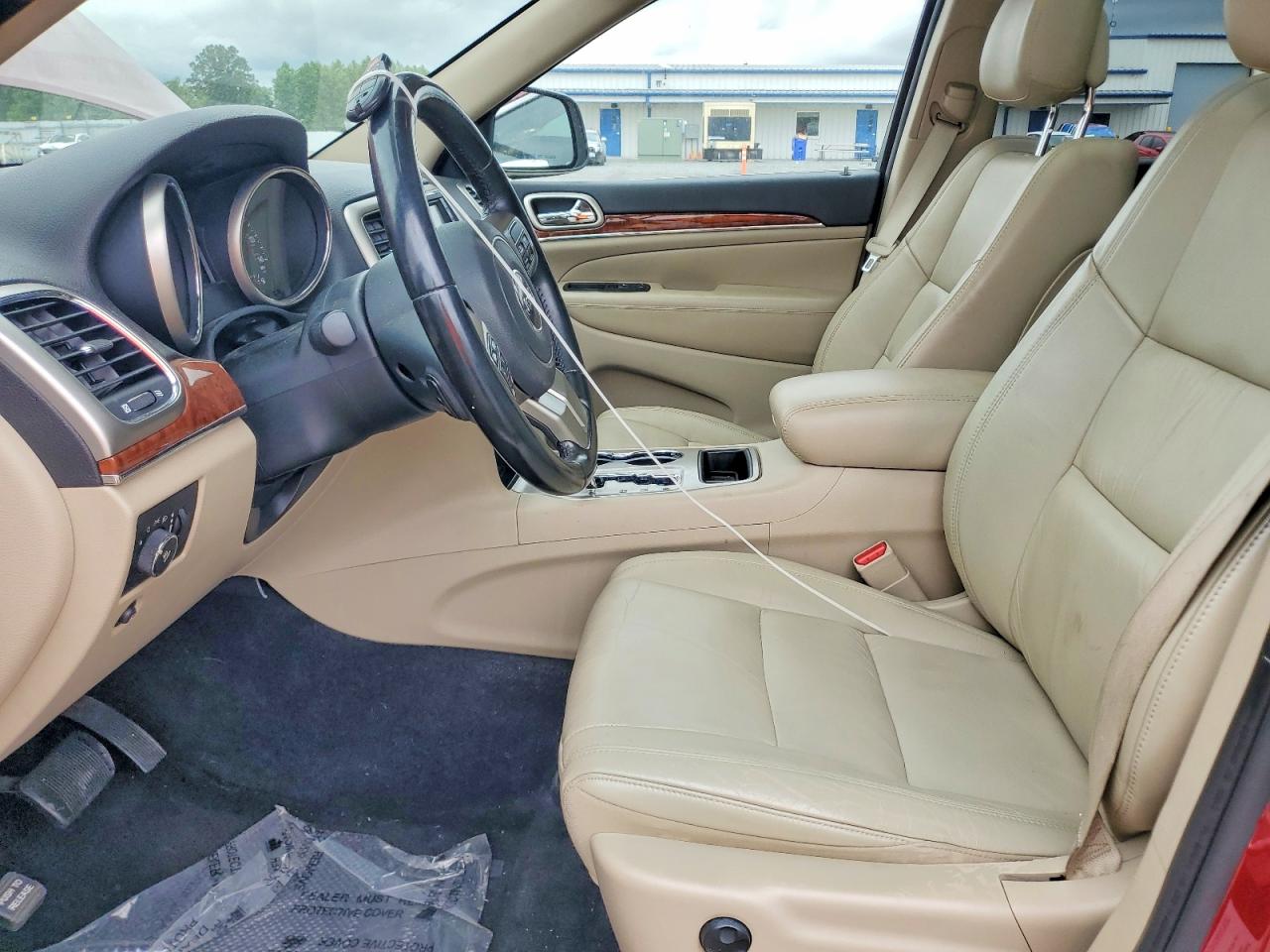 2012 Jeep Grand Cherokee Limited Burgundy vin: 1C4RJEBG6CC113563