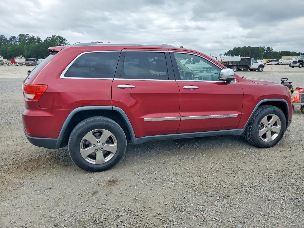2012 Jeep Grand Cherokee Limited Burgundy vin: 1C4RJEBG6CC113563