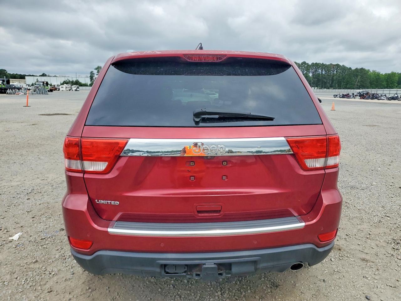 2012 Jeep Grand Cherokee Limited Burgundy vin: 1C4RJEBG6CC113563