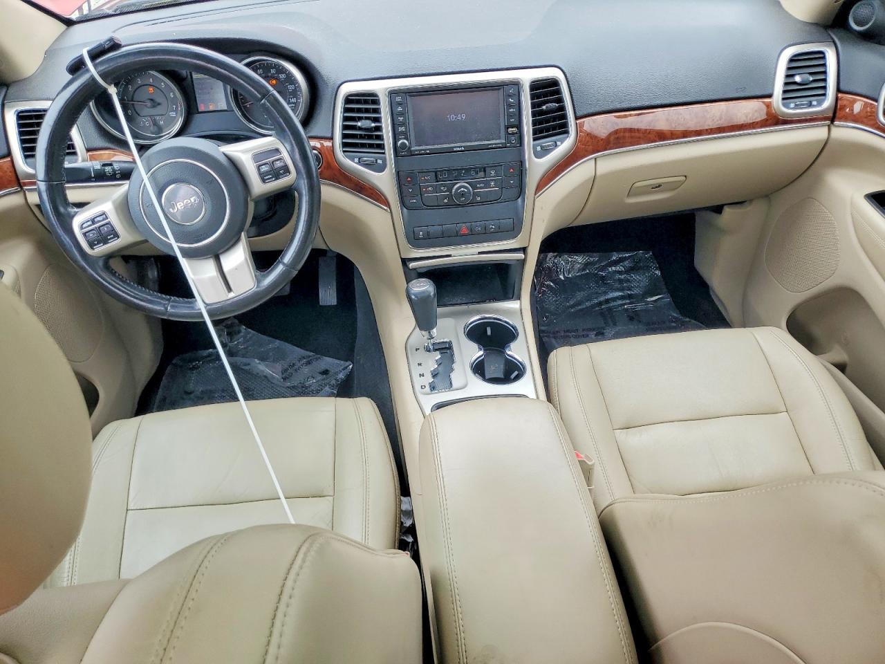 2012 Jeep Grand Cherokee Limited Burgundy vin: 1C4RJEBG6CC113563