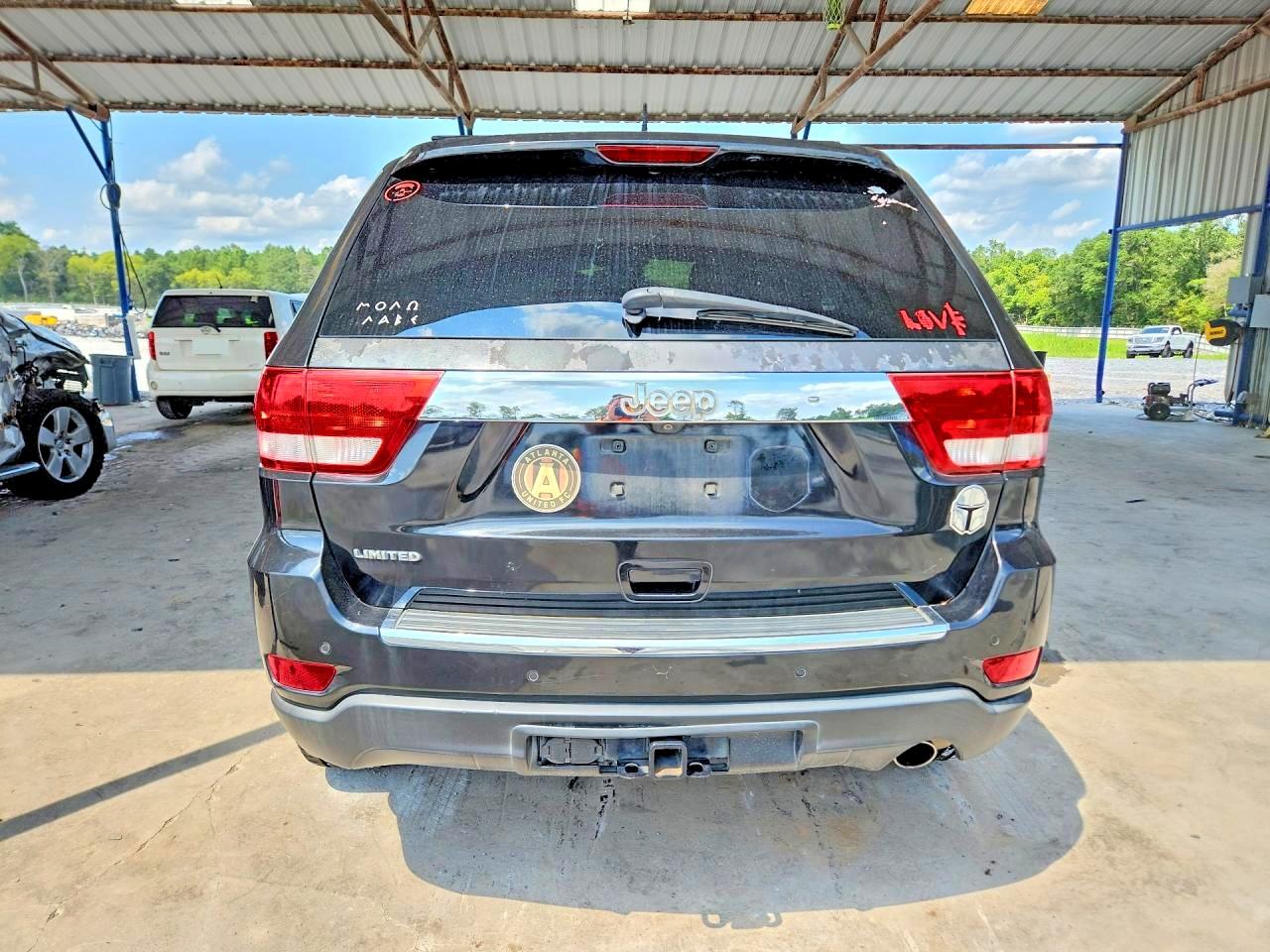 2012 Jeep Grand Cherokee Limited Black vin: 1C4RJEBG6CC263950