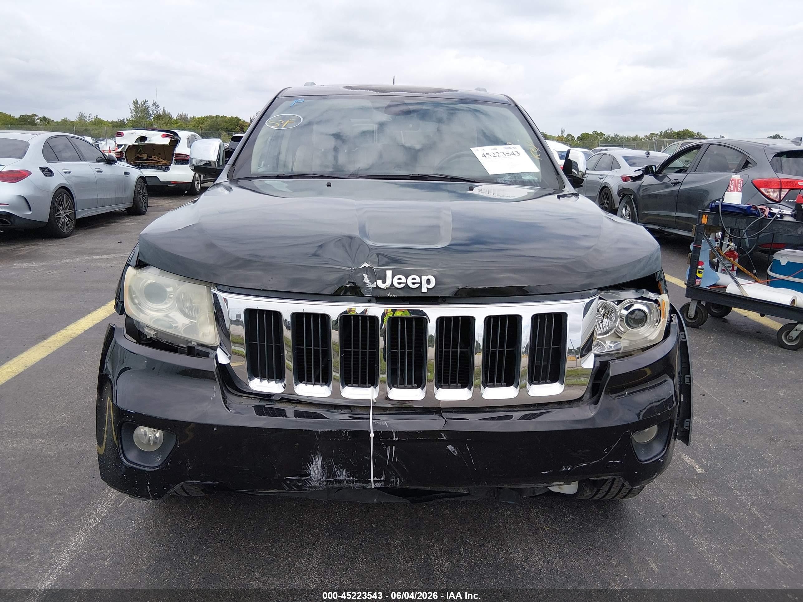 2013 Jeep Grand Cherokee Limited Black vin: 1C4RJEBG6DC546298