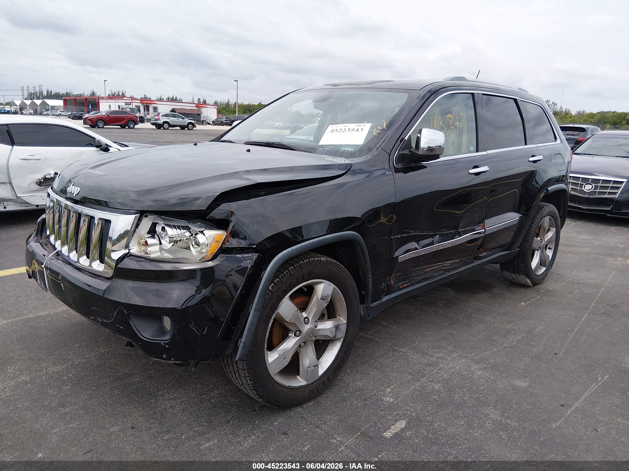 2013 Jeep Grand Cherokee Limited Black vin: 1C4RJEBG6DC546298