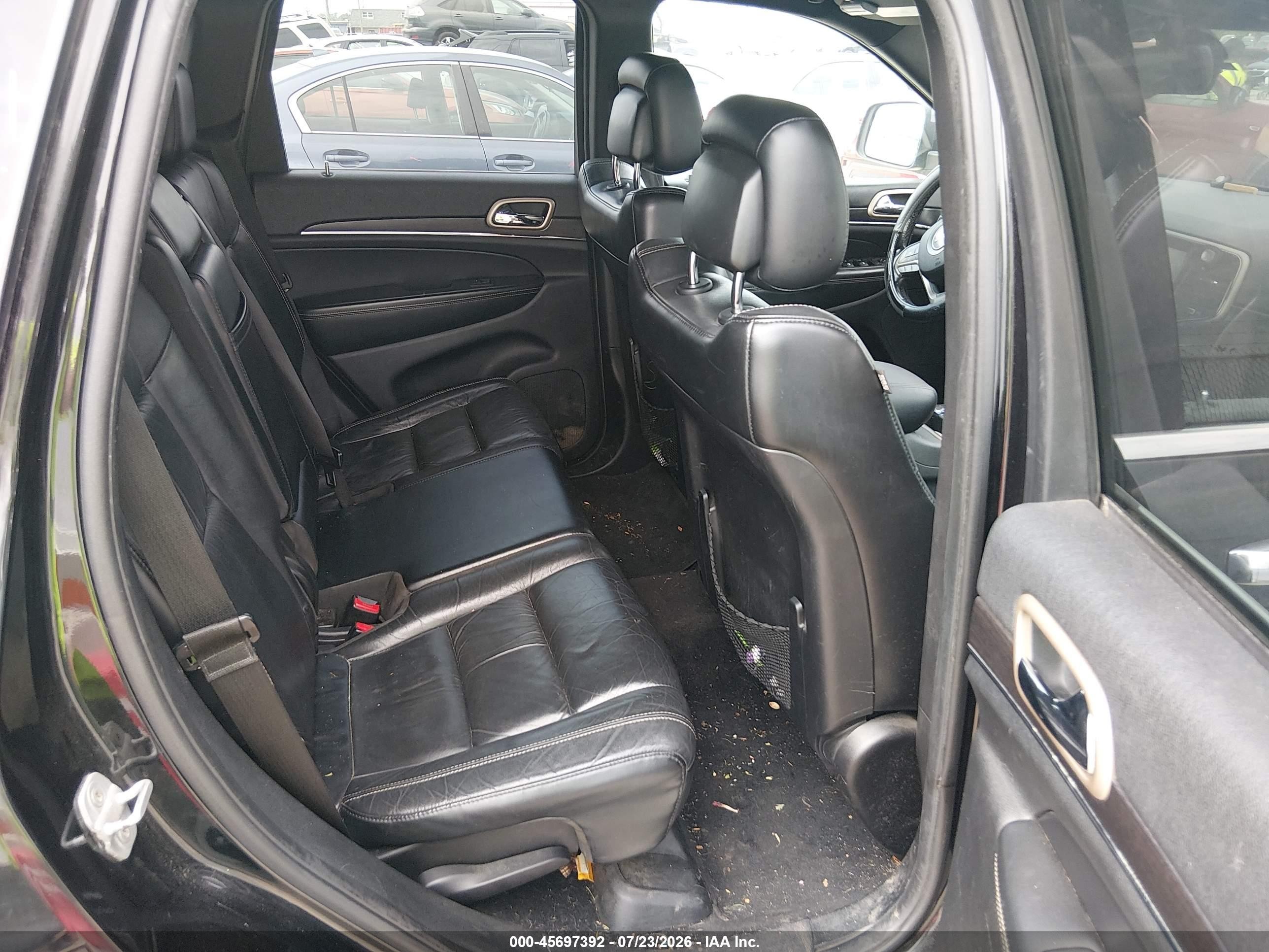 2014 Jeep Grand Cherokee Limited Black vin: 1C4RJEBG6EC180036