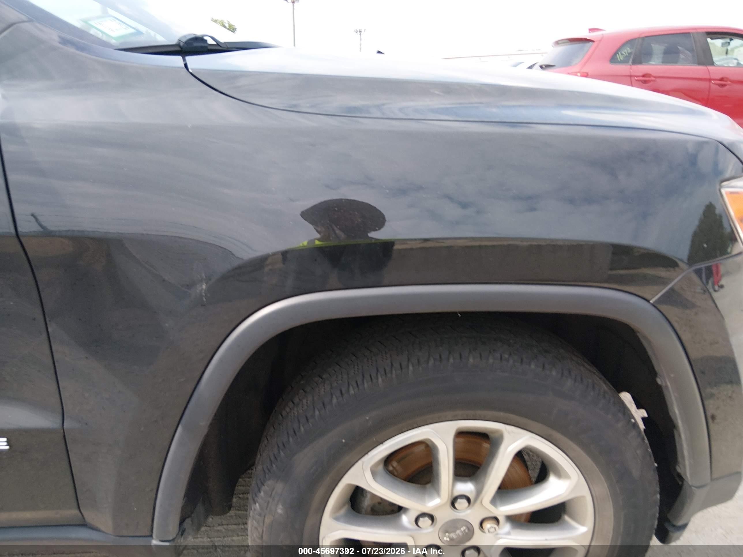 2014 Jeep Grand Cherokee Limited Black vin: 1C4RJEBG6EC180036